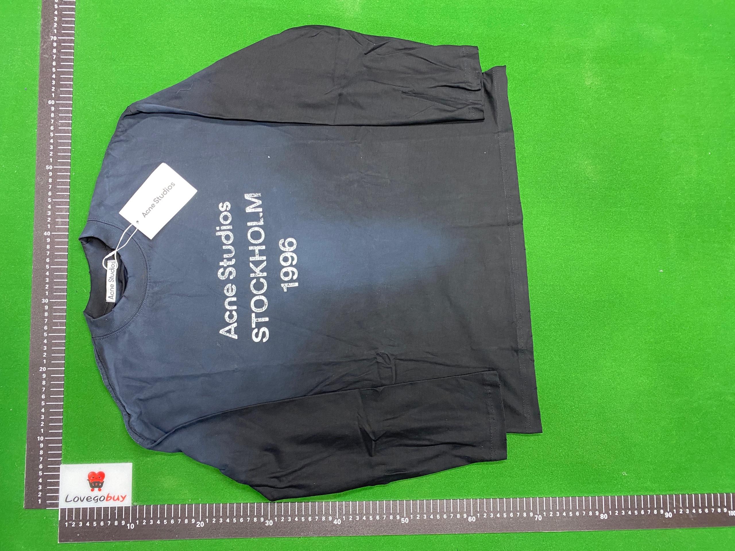 Foto QC 6 de Acne Studios 1996 Sweater Sprayed Logo Tango Pink