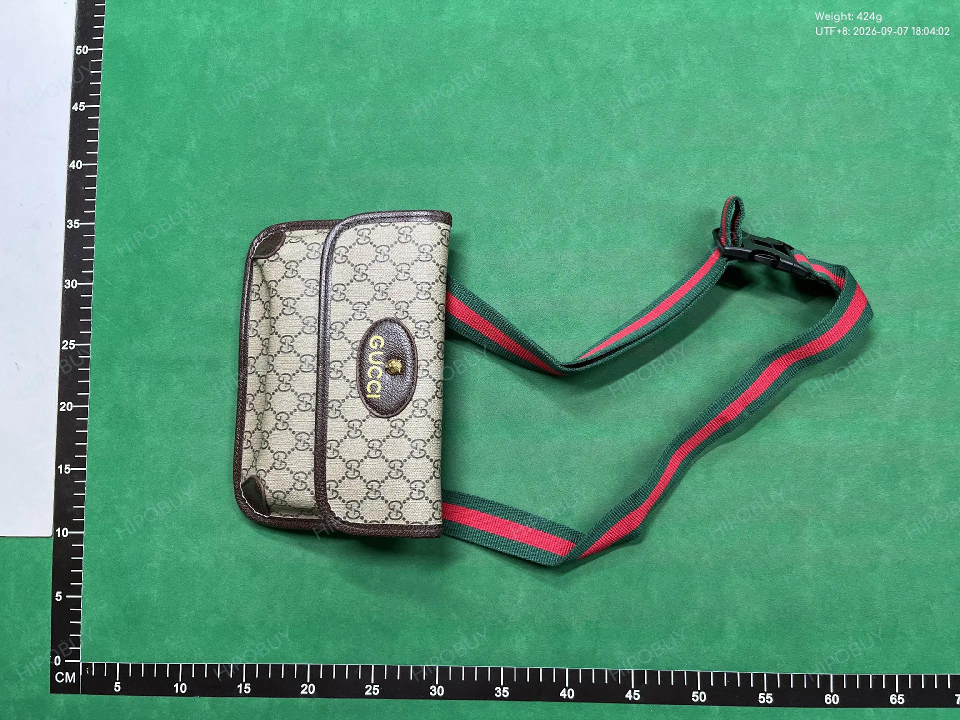 Foto QC 7 de Gucci Neo Vintage Belt Bag Beige/Ebony GG Supreme Canvas