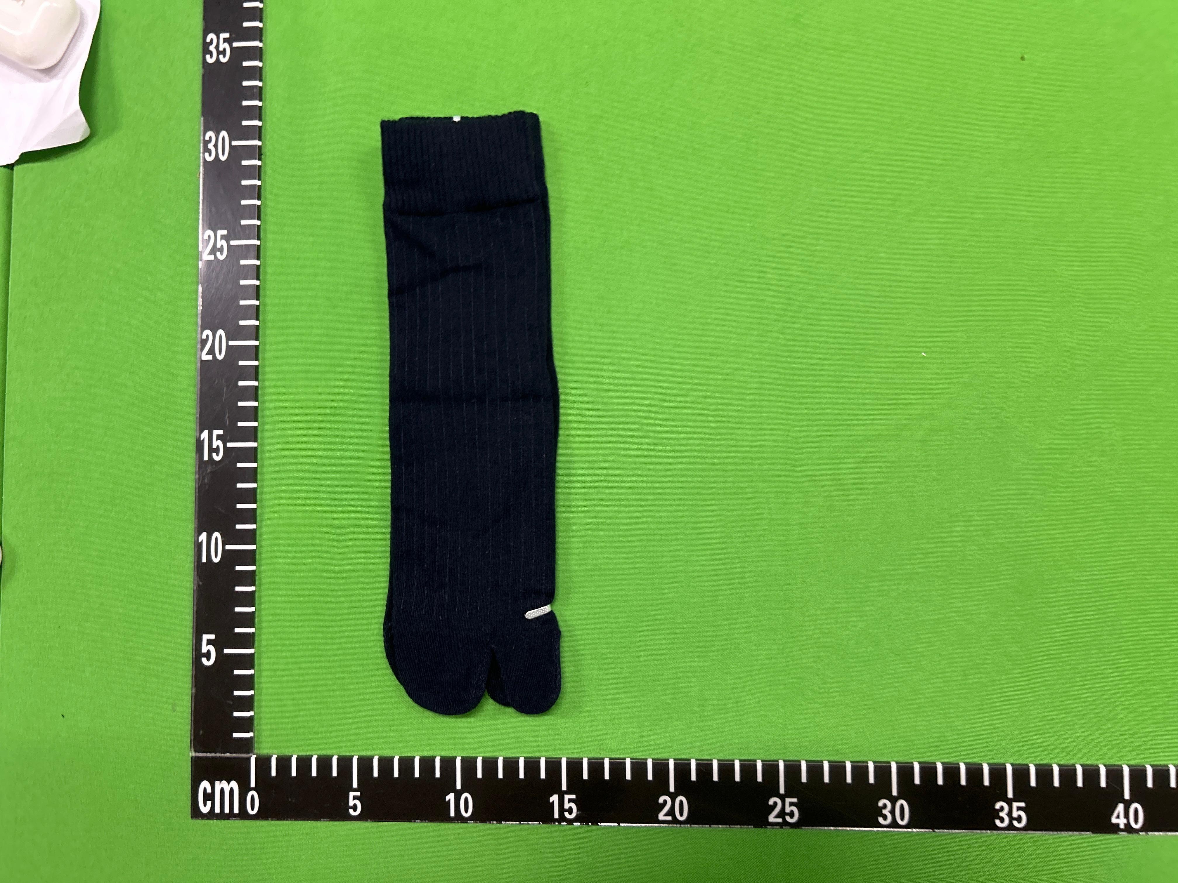 Foto QC 2 de Other Split-Toe Cotton Crew Socks White