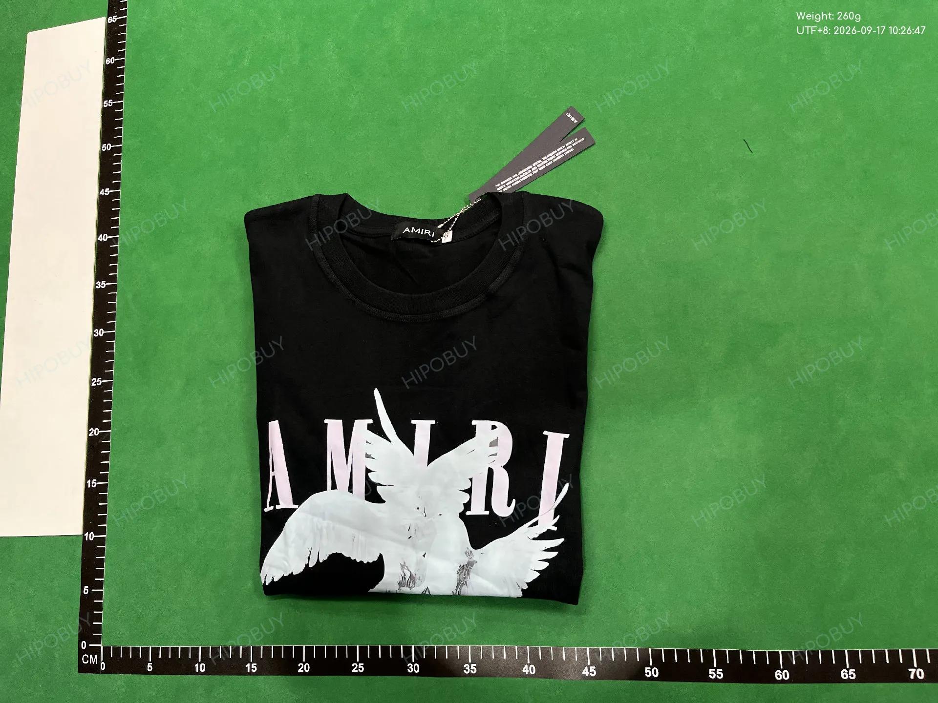 Foto QC 4 de Amiri The Webster T-shirt Palm Springs Address Logo Black