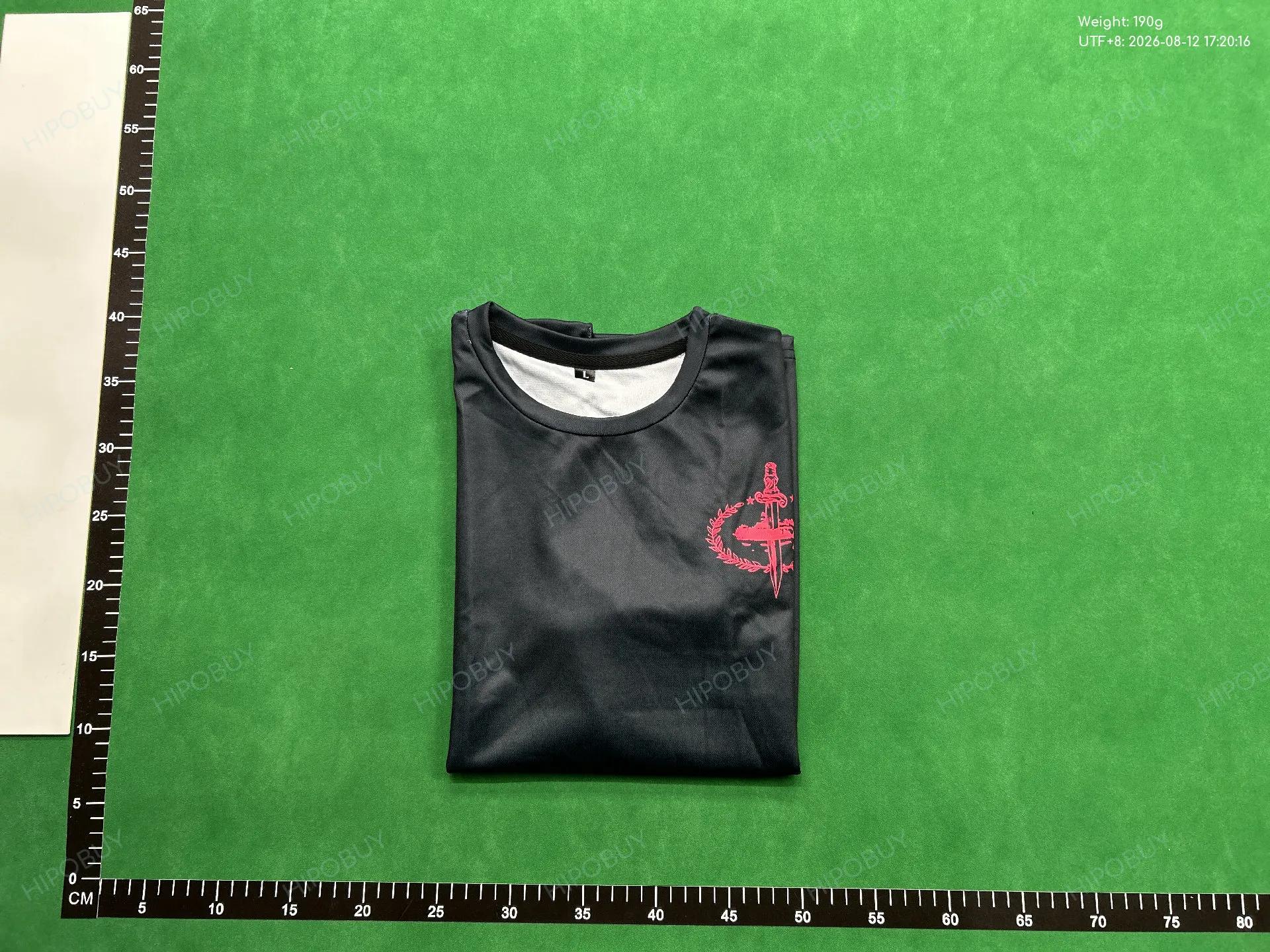 Foto QC 4 de Corteiz x Slaughter Gang T-shirt Black Red
