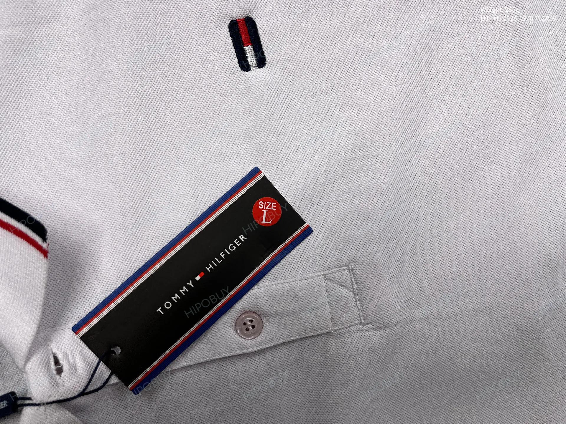 Foto QC 5 de Tommy Hilfiger Shirt Logo Tipped Collar Black