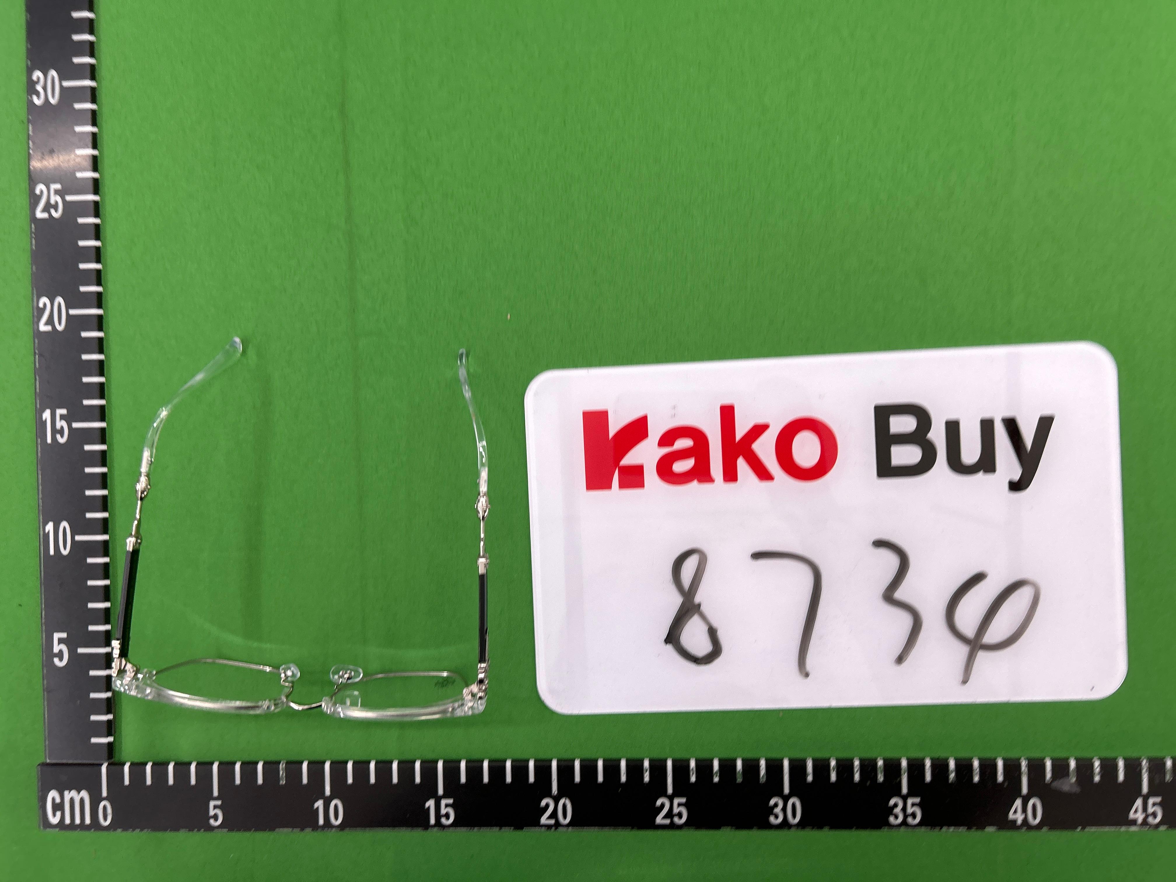 Foto QC 8 de Chrome Hearts Browline Square-Frame Acetate Metal Eyeglasses Black Silver Clear (2275)
