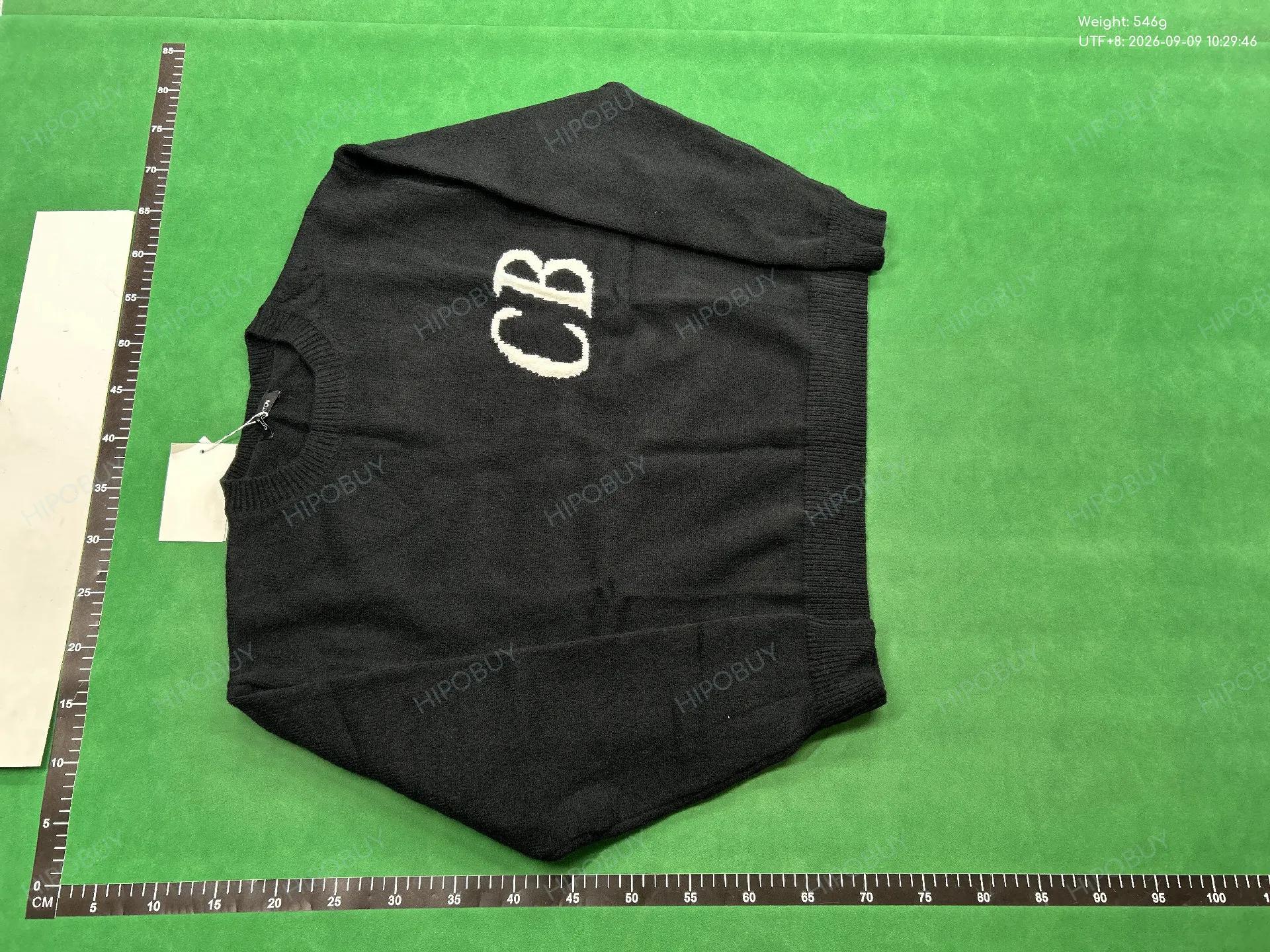 Foto QC 6 de Cole Buxton Sweater Jacquard CB Logo Grey