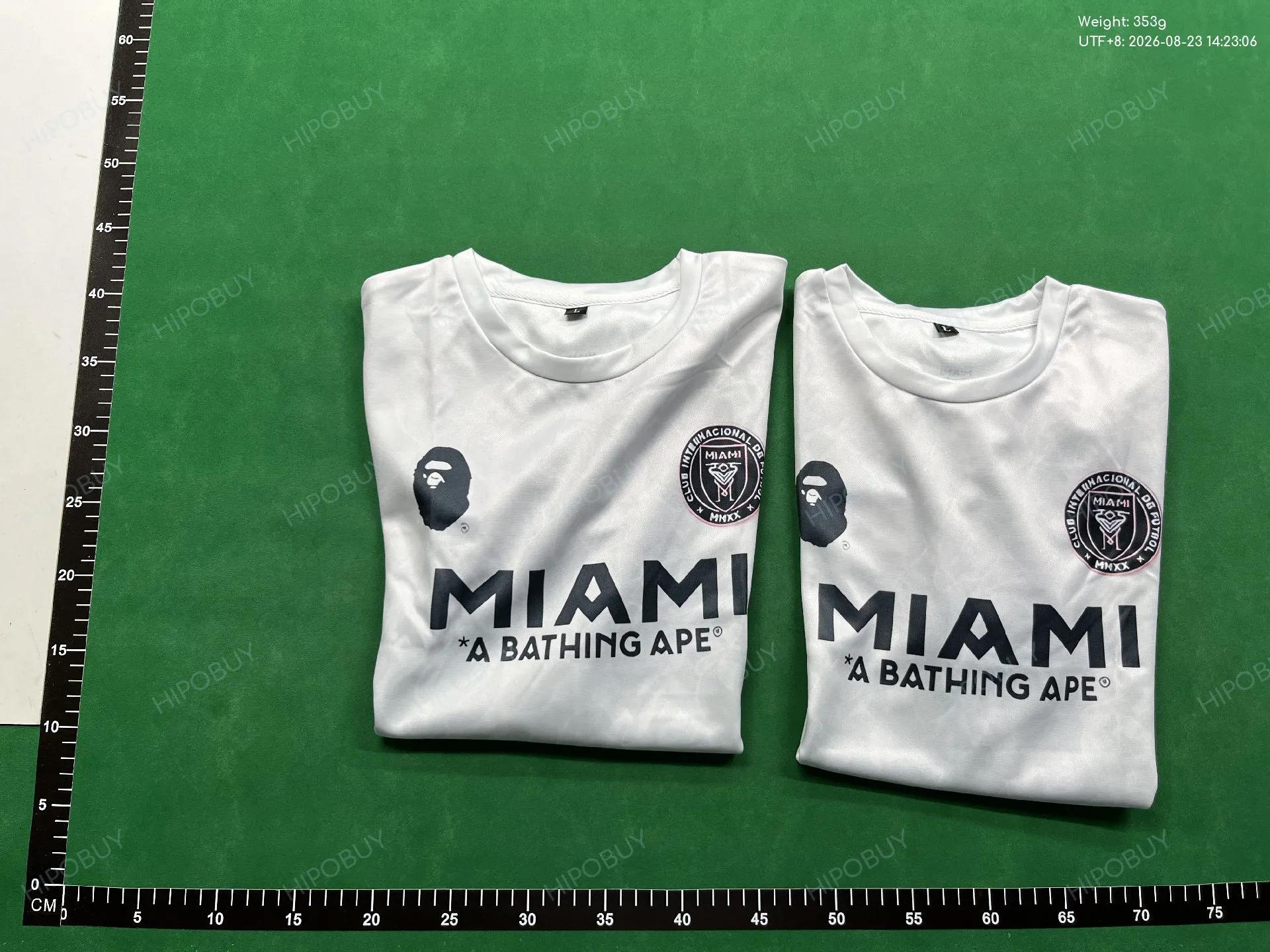 Foto QC 4 de BAPE x adidas x Inter Miami CF 2023/24 Home Camo Jersey Pink