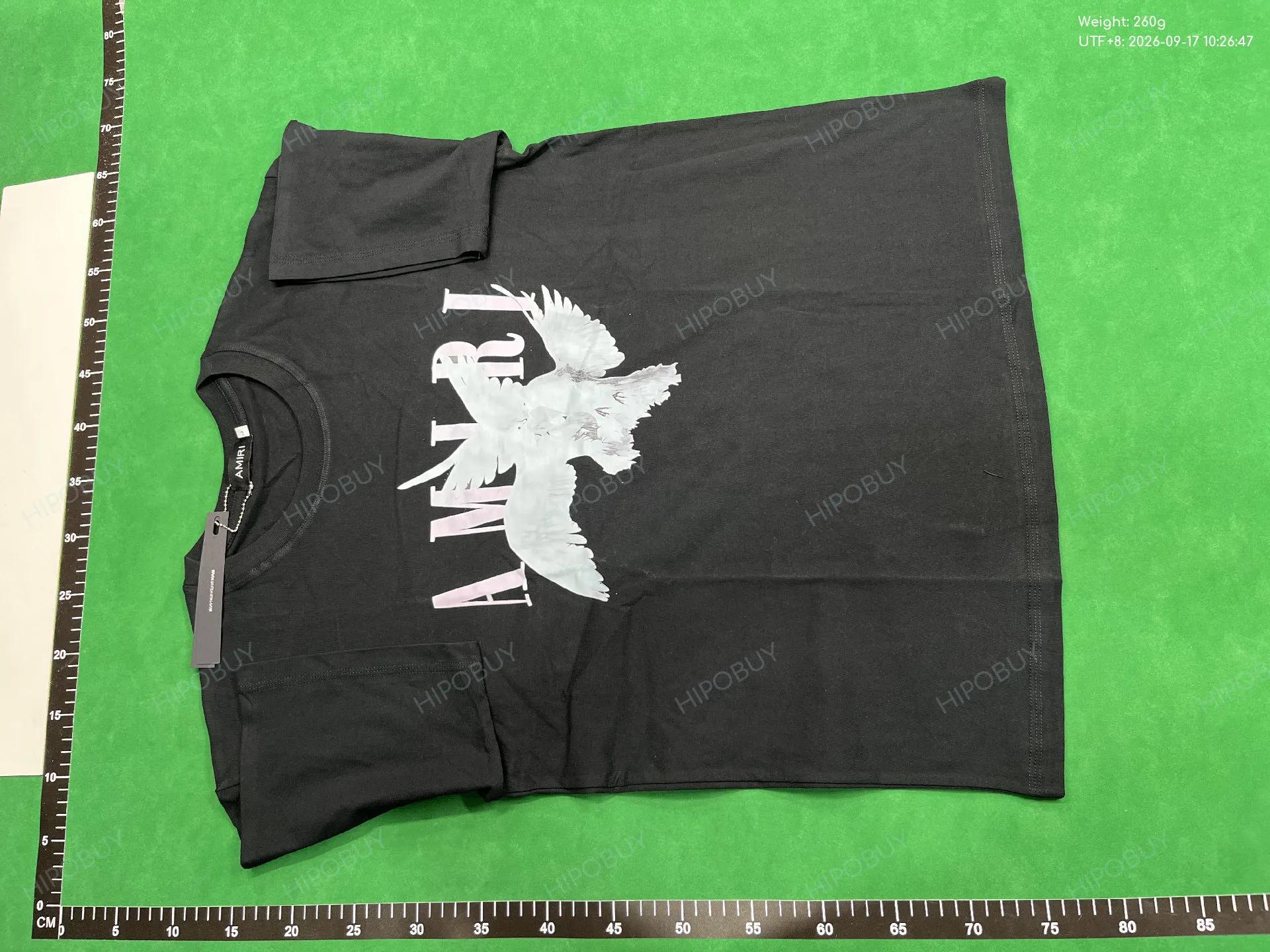 Foto QC 2 de Amiri The Webster T-shirt Palm Springs Address Logo Black
