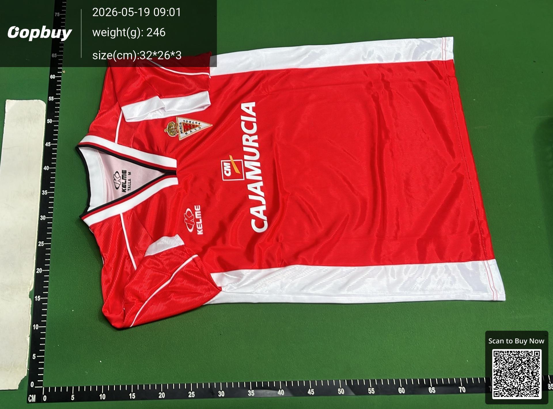 Foto QC 2 de Real Murcia x Joma 2025/26 Home Jersey Red