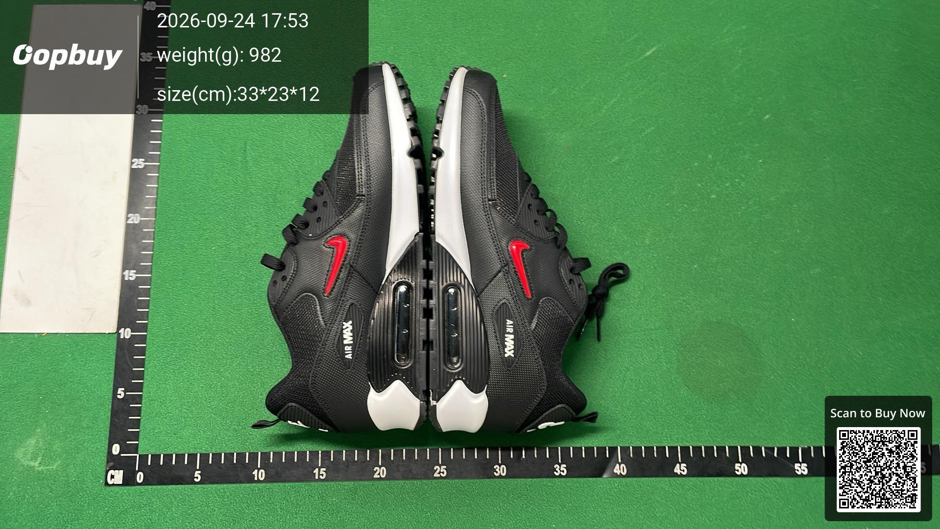 Foto QC 4 de Nike Air Max 90 Low Black Metallic Cool Grey Total Orange DO6706-010