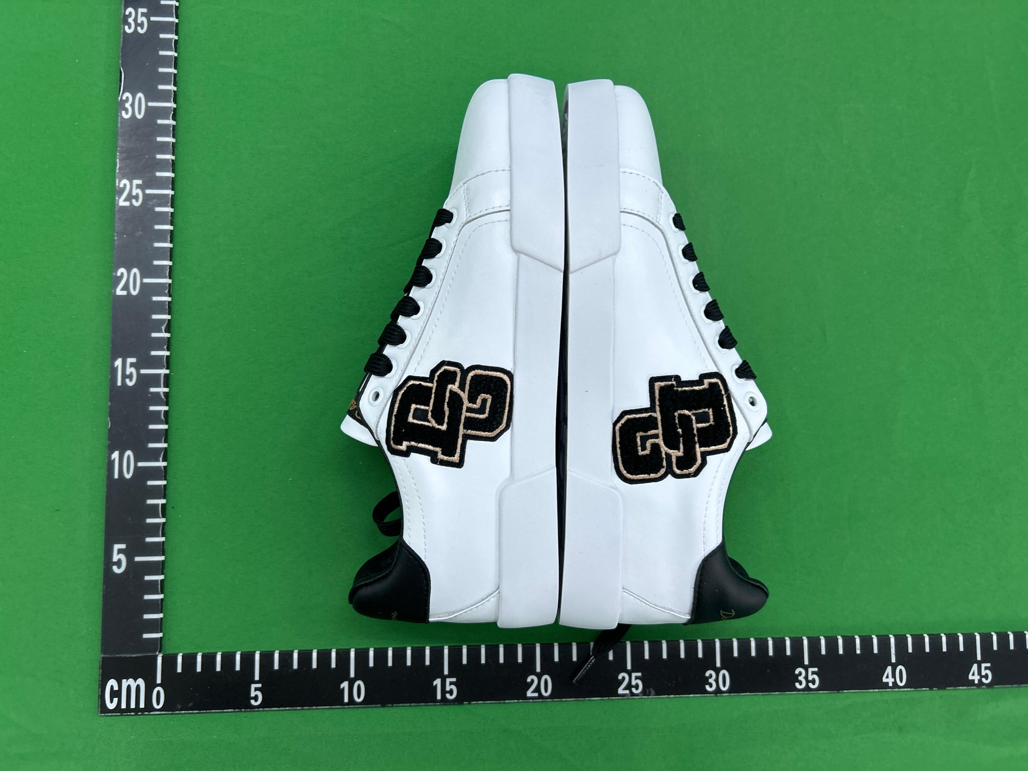 Foto QC 6 de Dolce & Gabbana Portofino Slip-On White Black Elastic Band