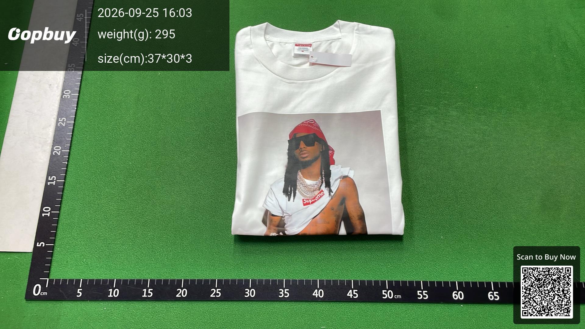Foto QC 8 de Supreme T-shirt Swimmers Navy