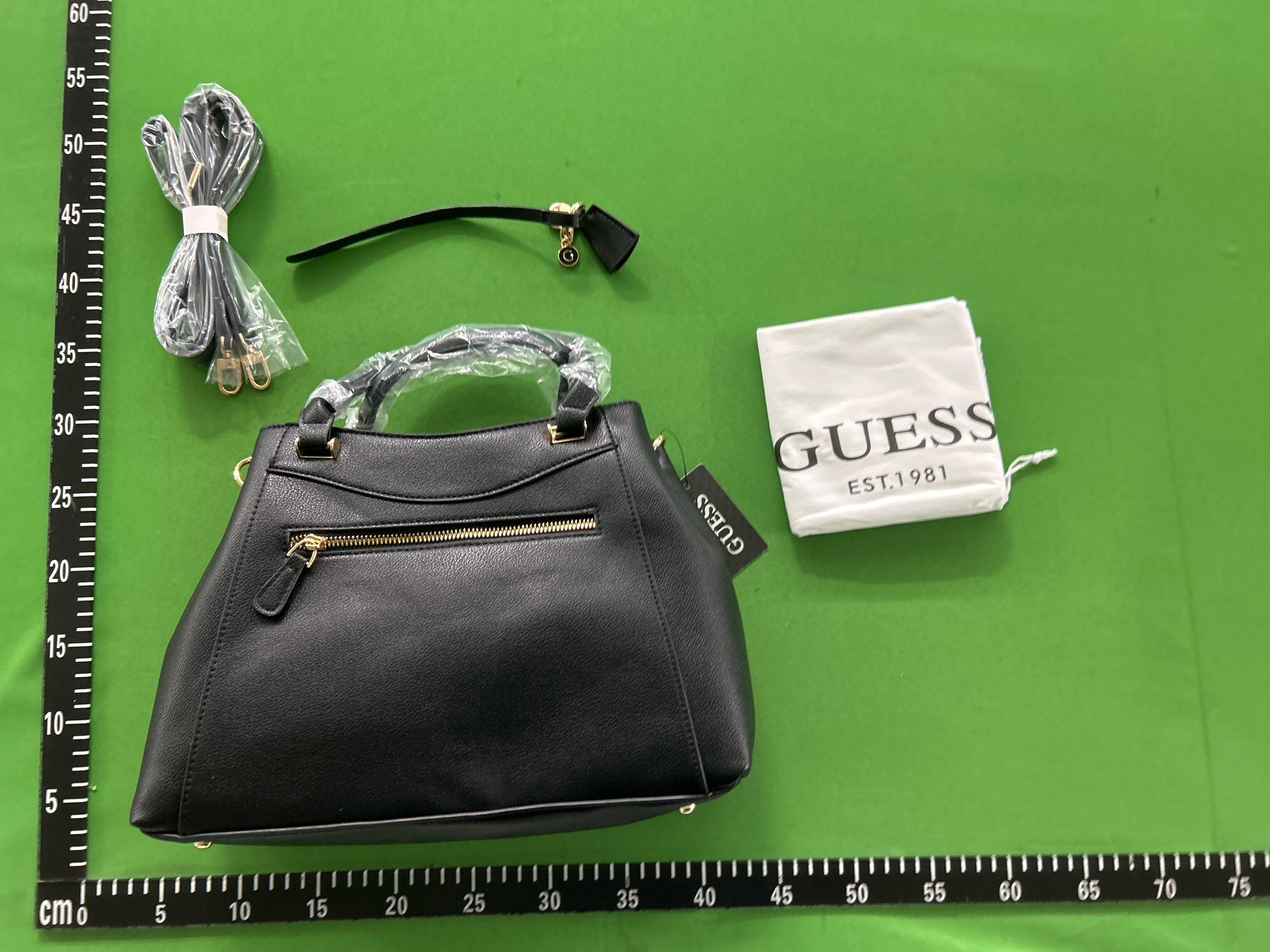 Foto QC 8 de GUESS Satchel Monogram Canvas