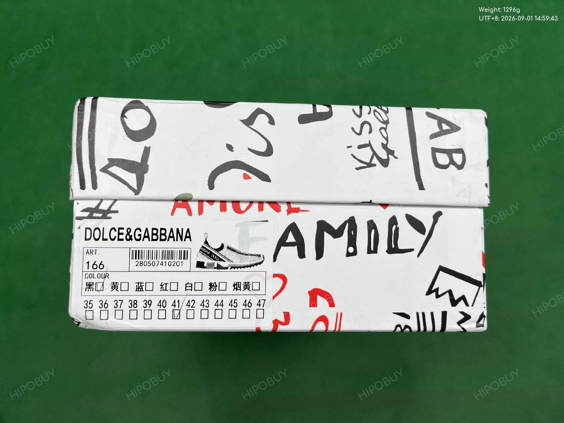 Foto QC 2 de Dolce & Gabbana Sorrento Low Crystal Red Black