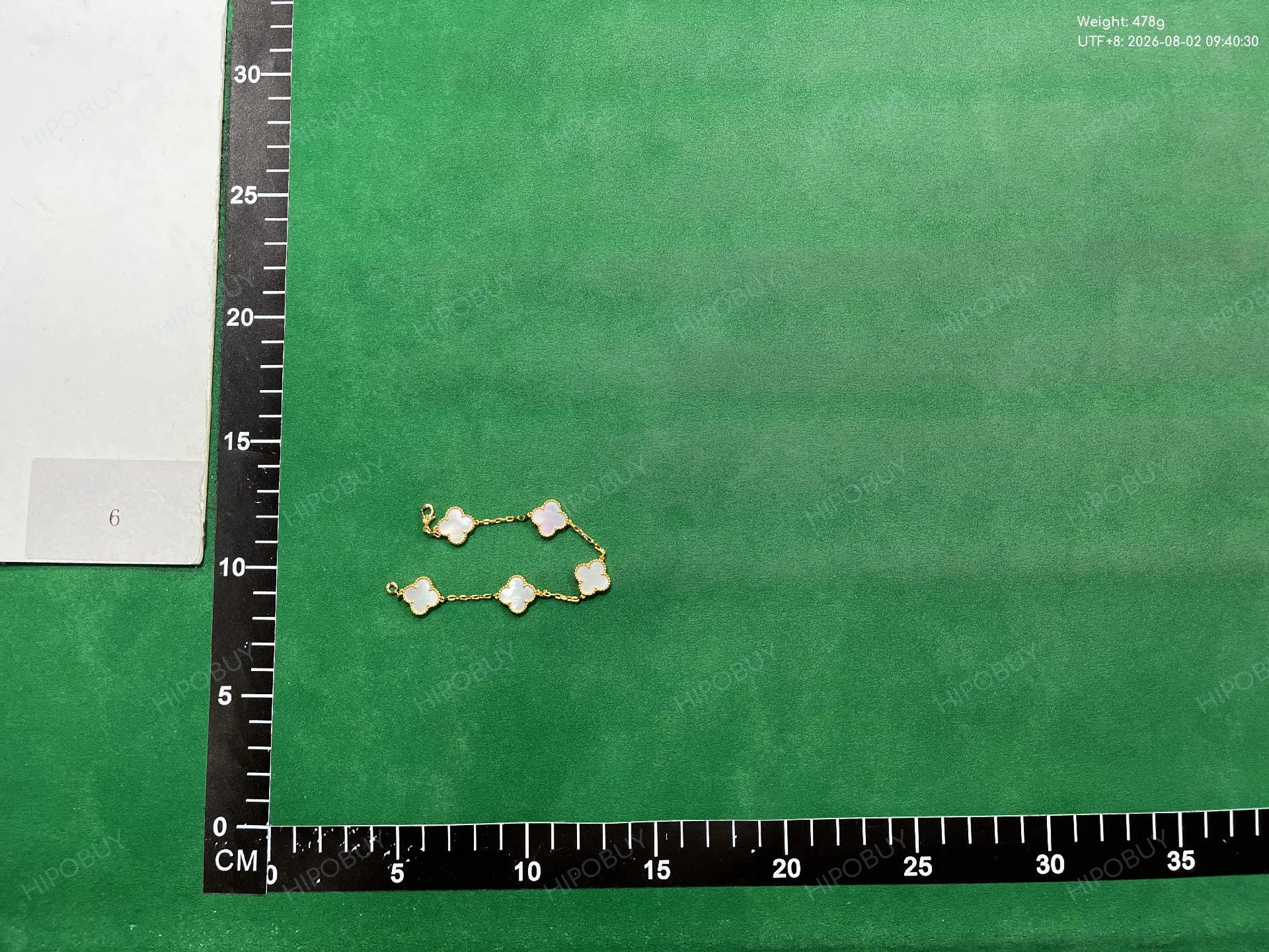 Foto QC 5 de Van Cleef & Arpels Alhambra Bracelet Metal Stone Blue