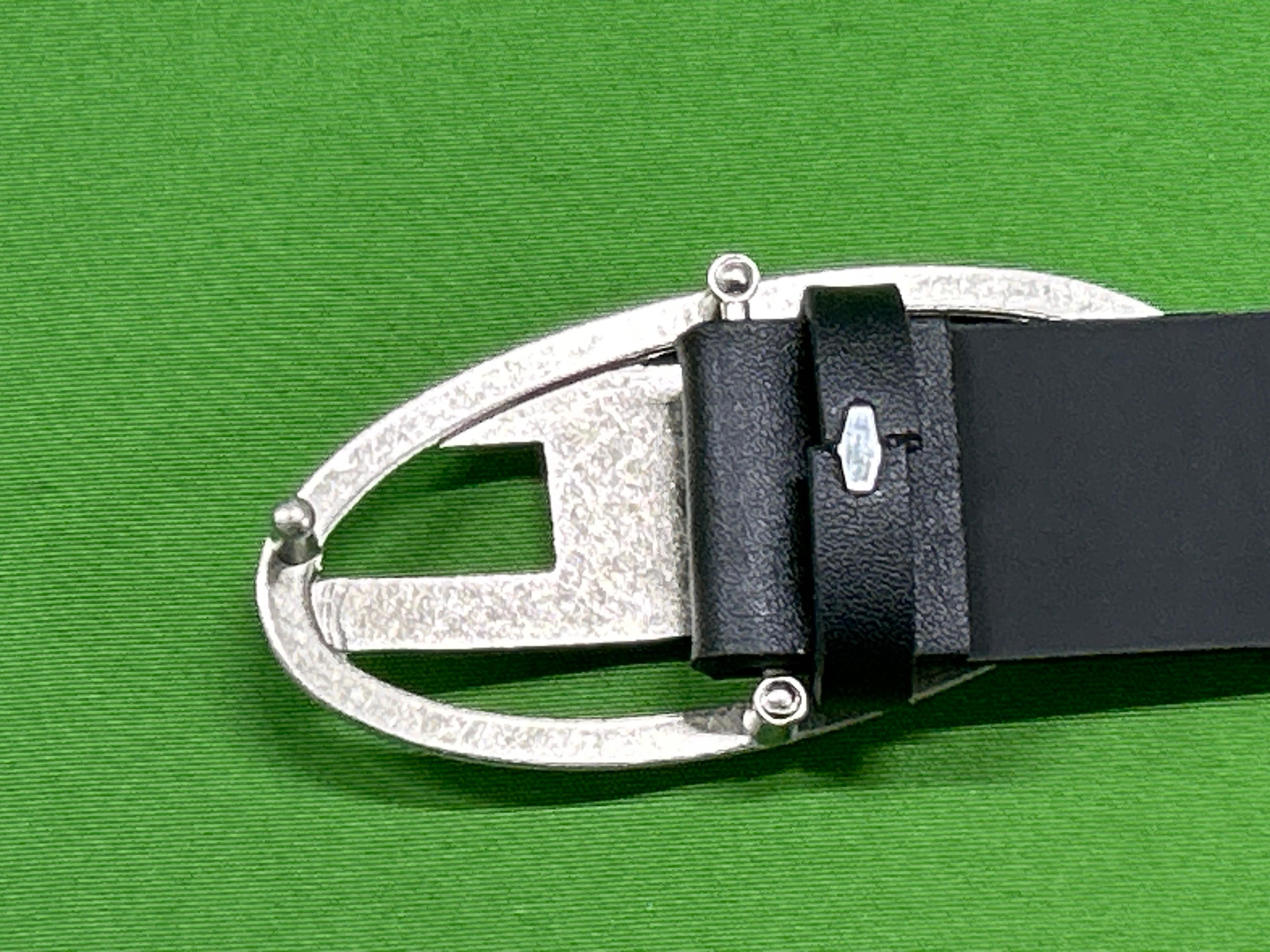 Foto QC 8 de Diesel Oval Logo Belt Black