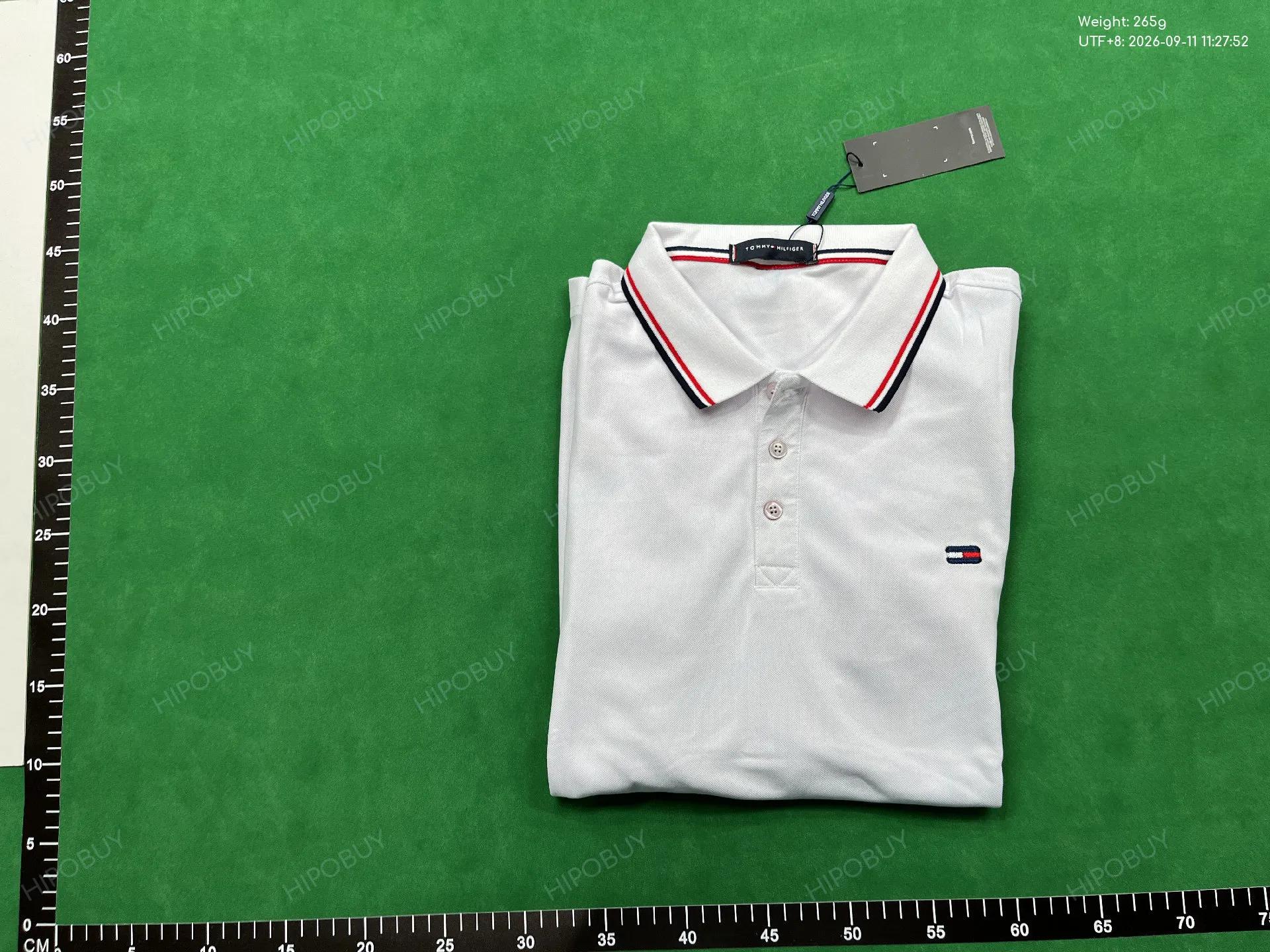 Foto QC 8 de Tommy Hilfiger Shirt Logo Tipped Collar Black