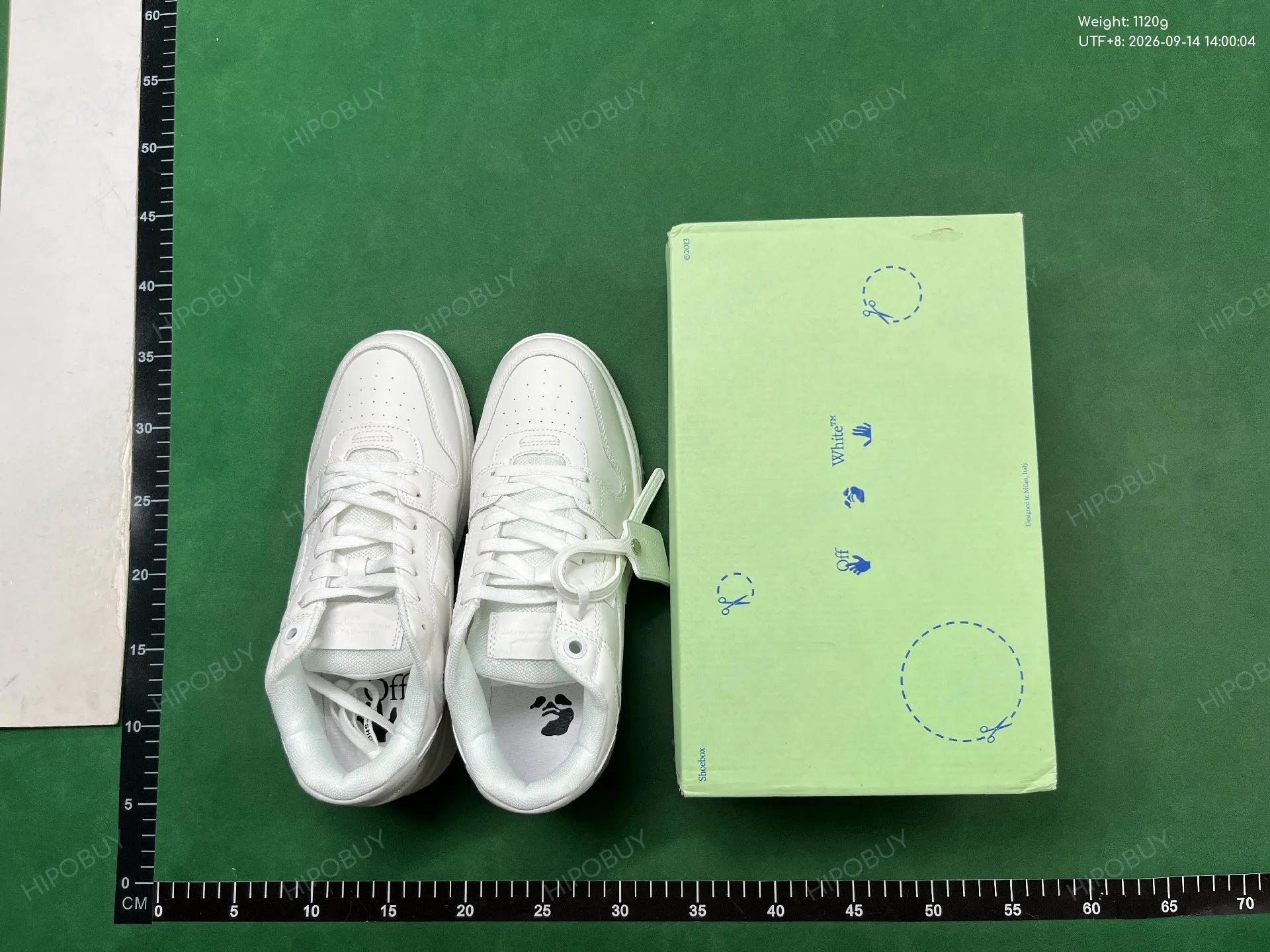 Foto QC 7 de Off-White Out Of Office Leather Sneakers Black White
