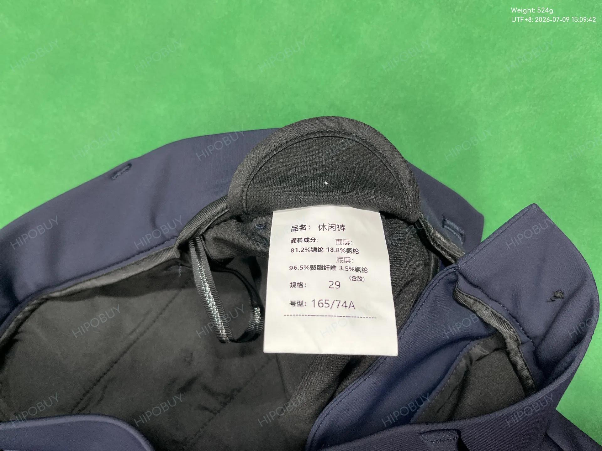 Foto QC 5 de Tommy Hilfiger Pants Straight Stretch Navy