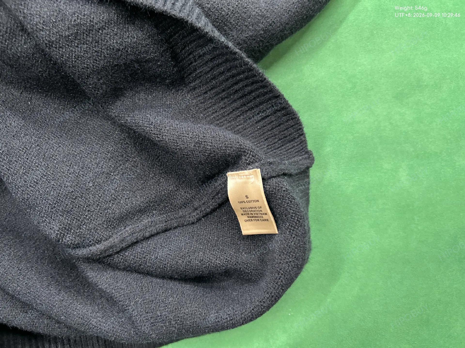 Foto QC 5 de Cole Buxton Sweater Jacquard CB Logo Grey