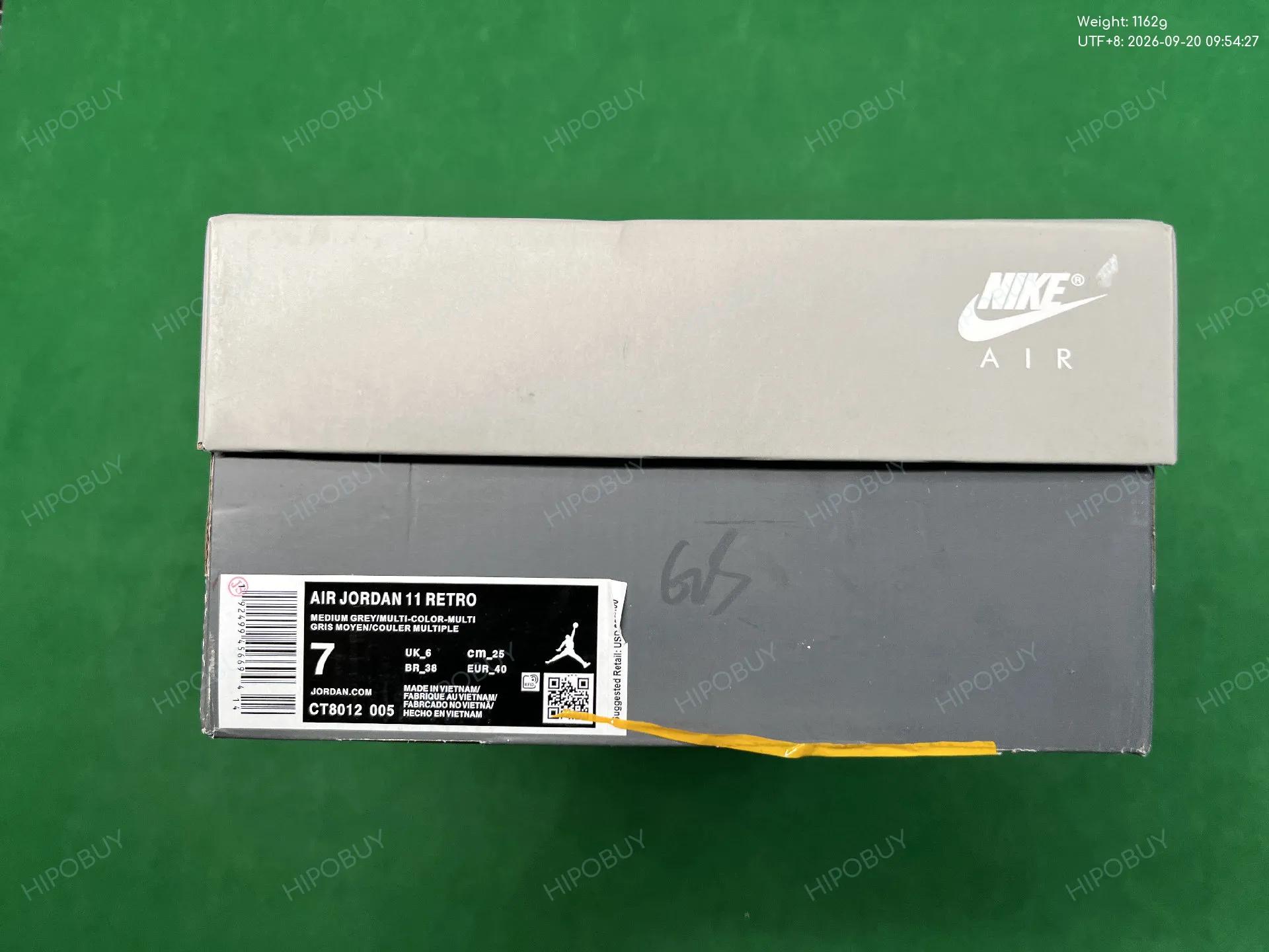 Foto QC 8 de Jordan 11 Retro Midnight Navy 378037-123