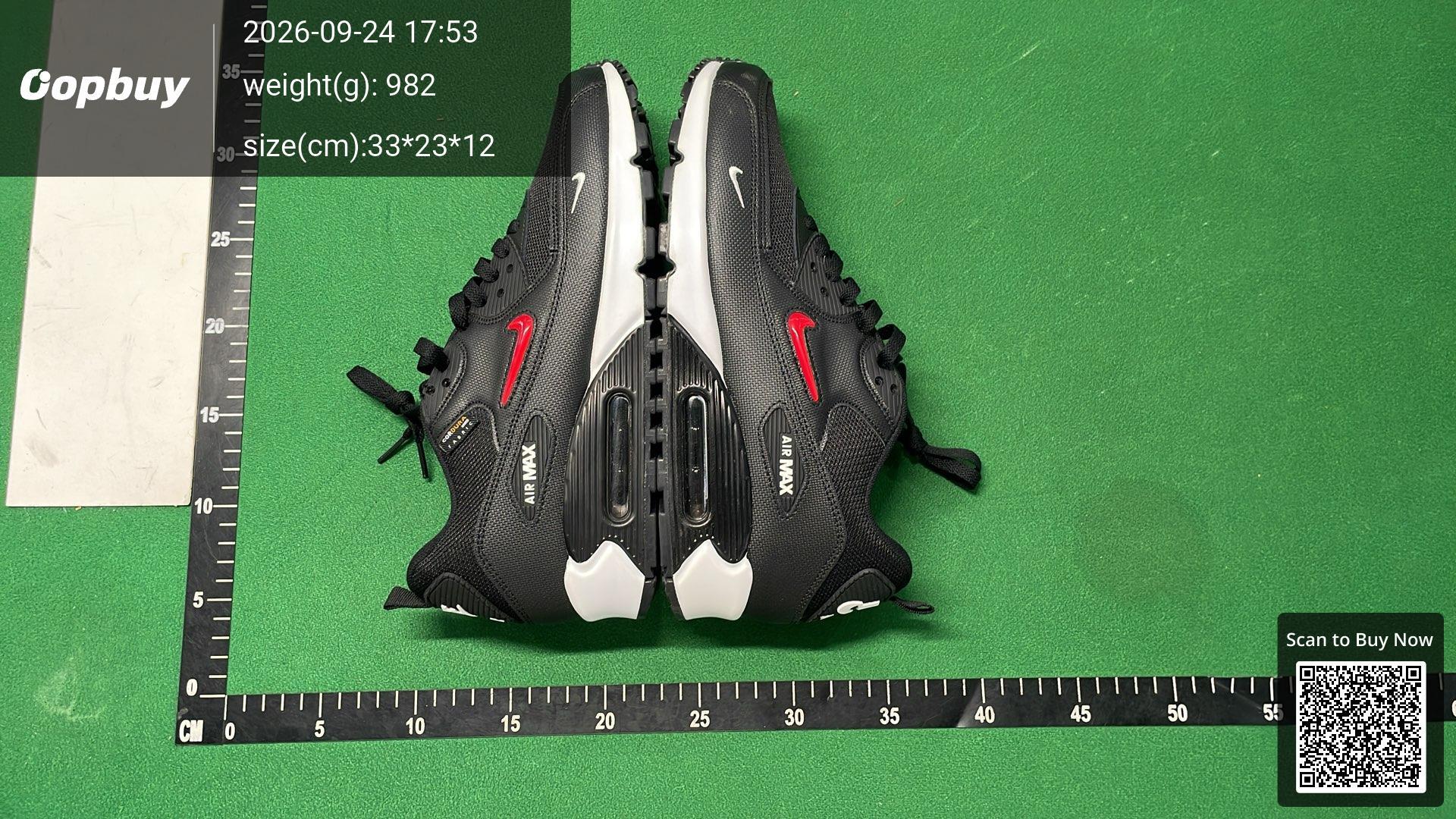 Foto QC 5 de Nike Air Max 90 Low Black Metallic Cool Grey Total Orange DO6706-010