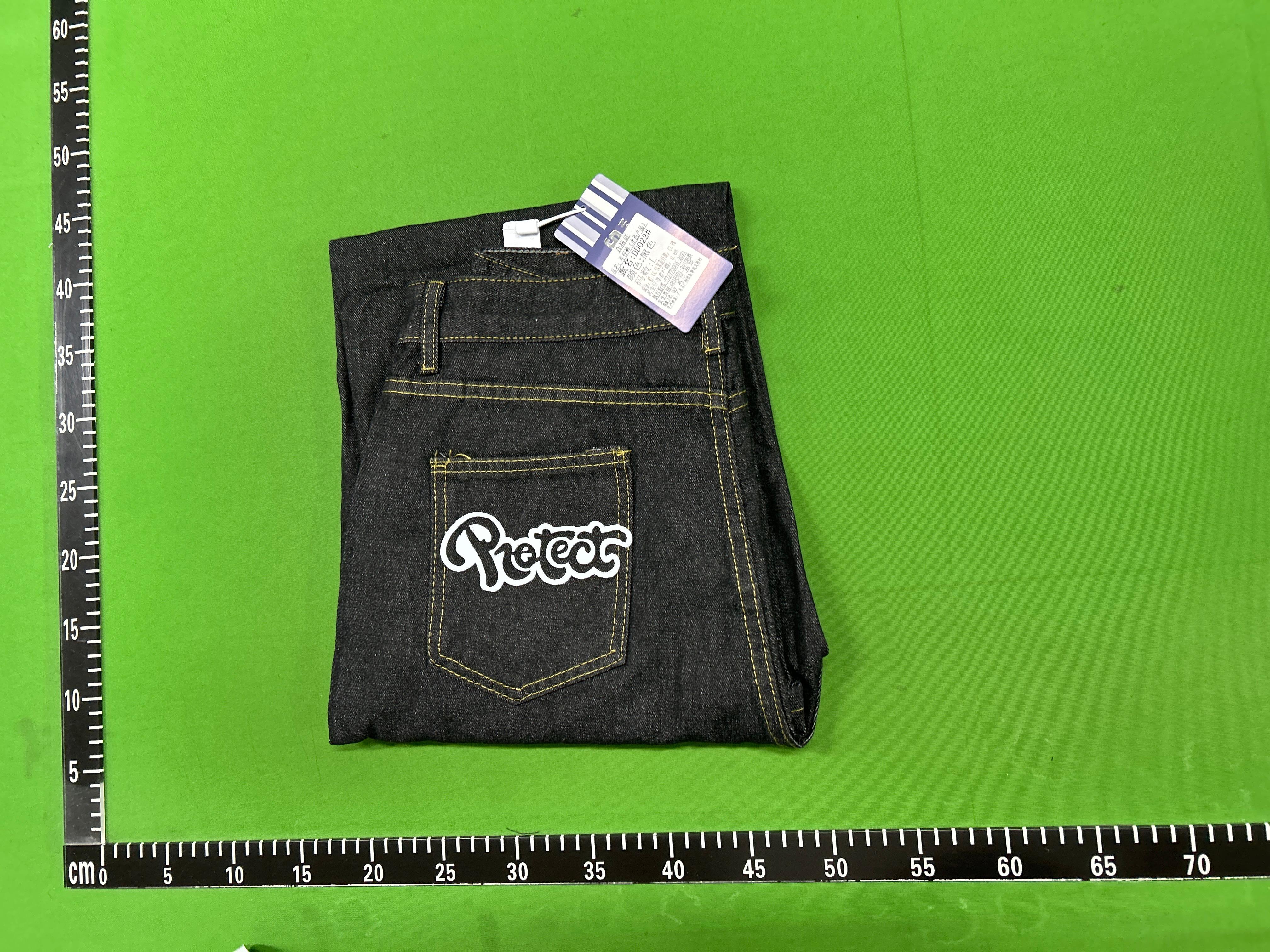 Foto QC 5 de Protect LDN Bonkers Jeans Baggy Raw Indigo