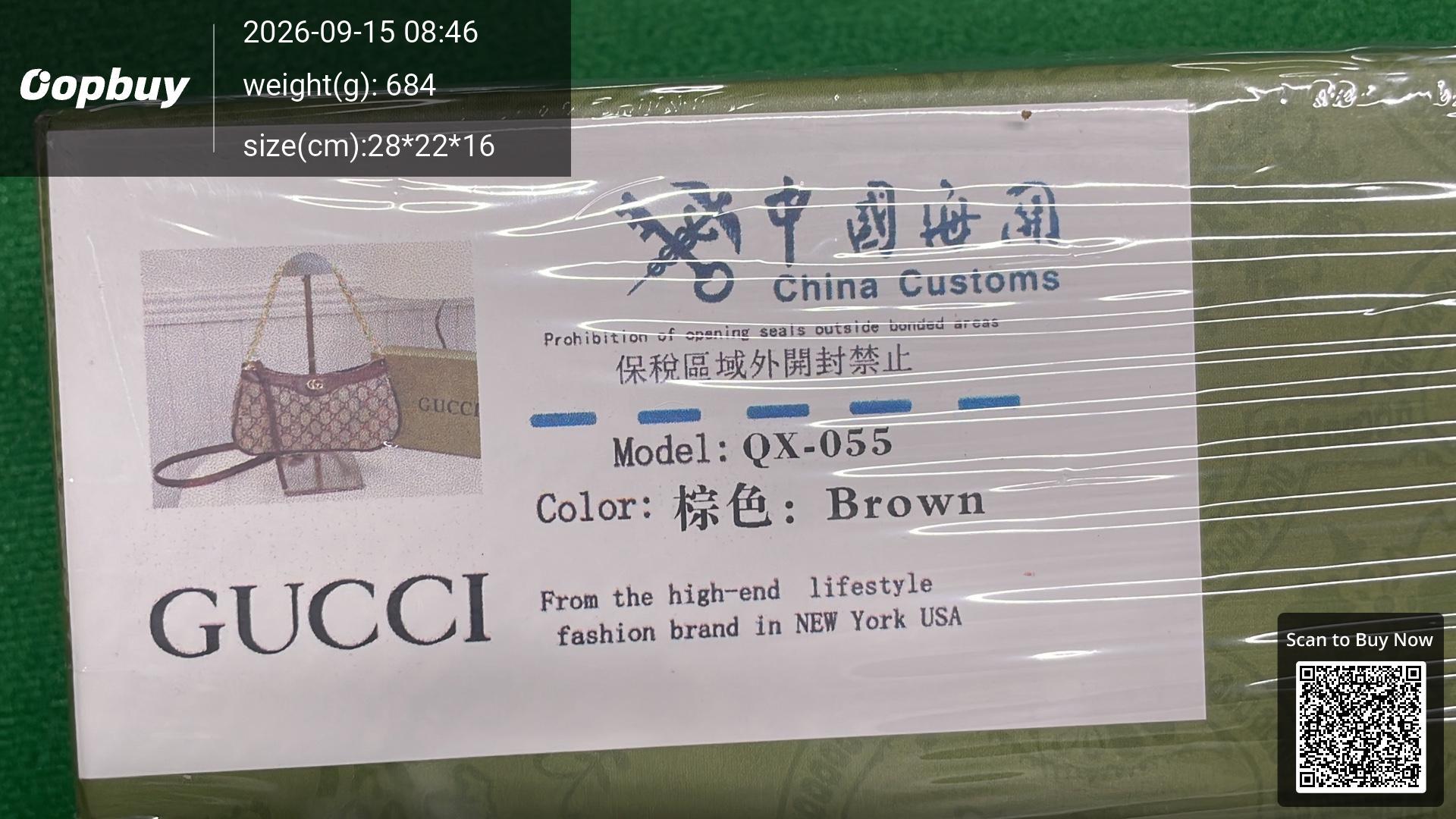 Foto QC 3 de Gucci Ophidia Shoulder Bag Small GG Supreme Canvas