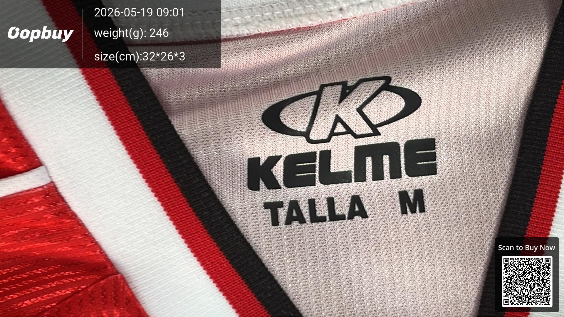 Foto QC 1 de Real Murcia x Joma 2025/26 Home Jersey Red
