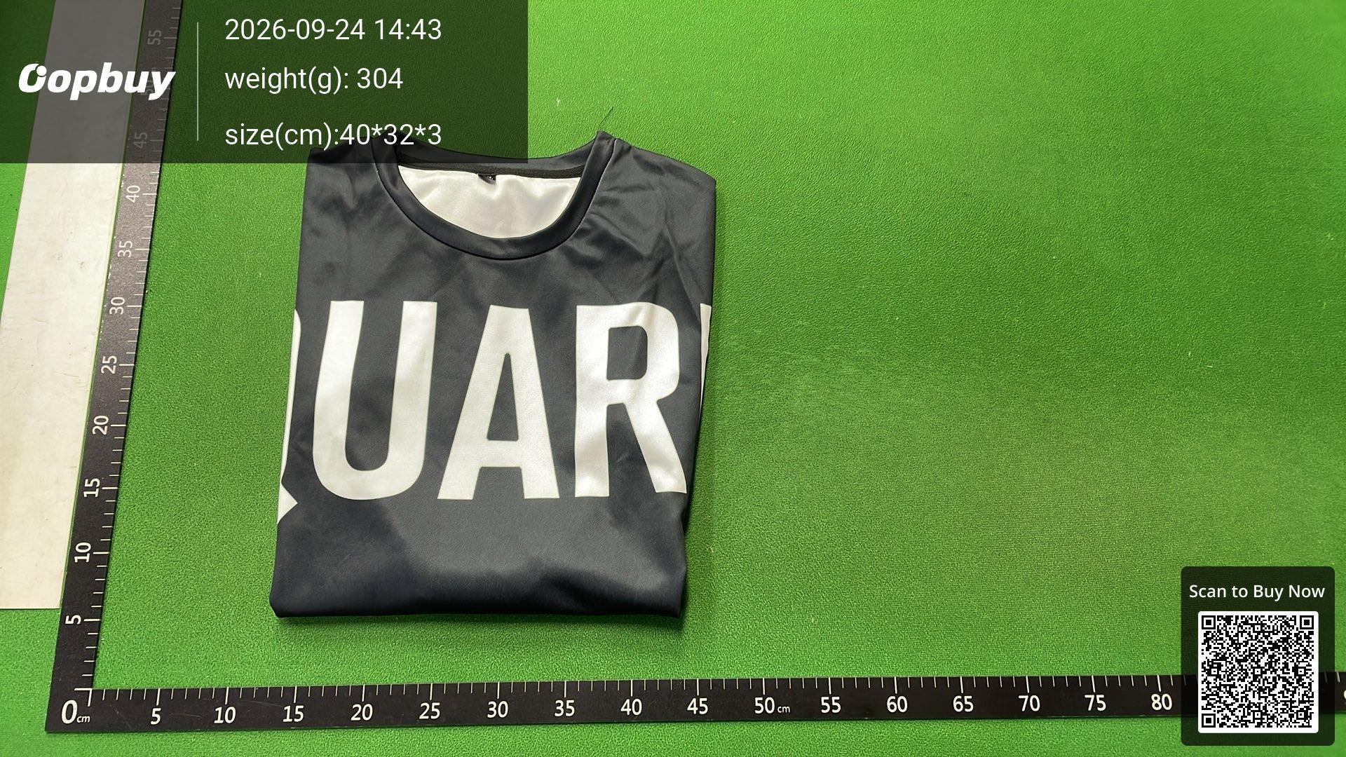 Foto QC 4 de DSQUARED2 T-shirt Logo Print Red Patch White