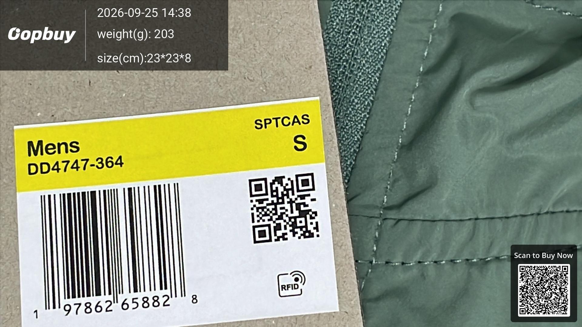 Foto QC 1 de Nike Running Windbreaker Jacket Olive Green