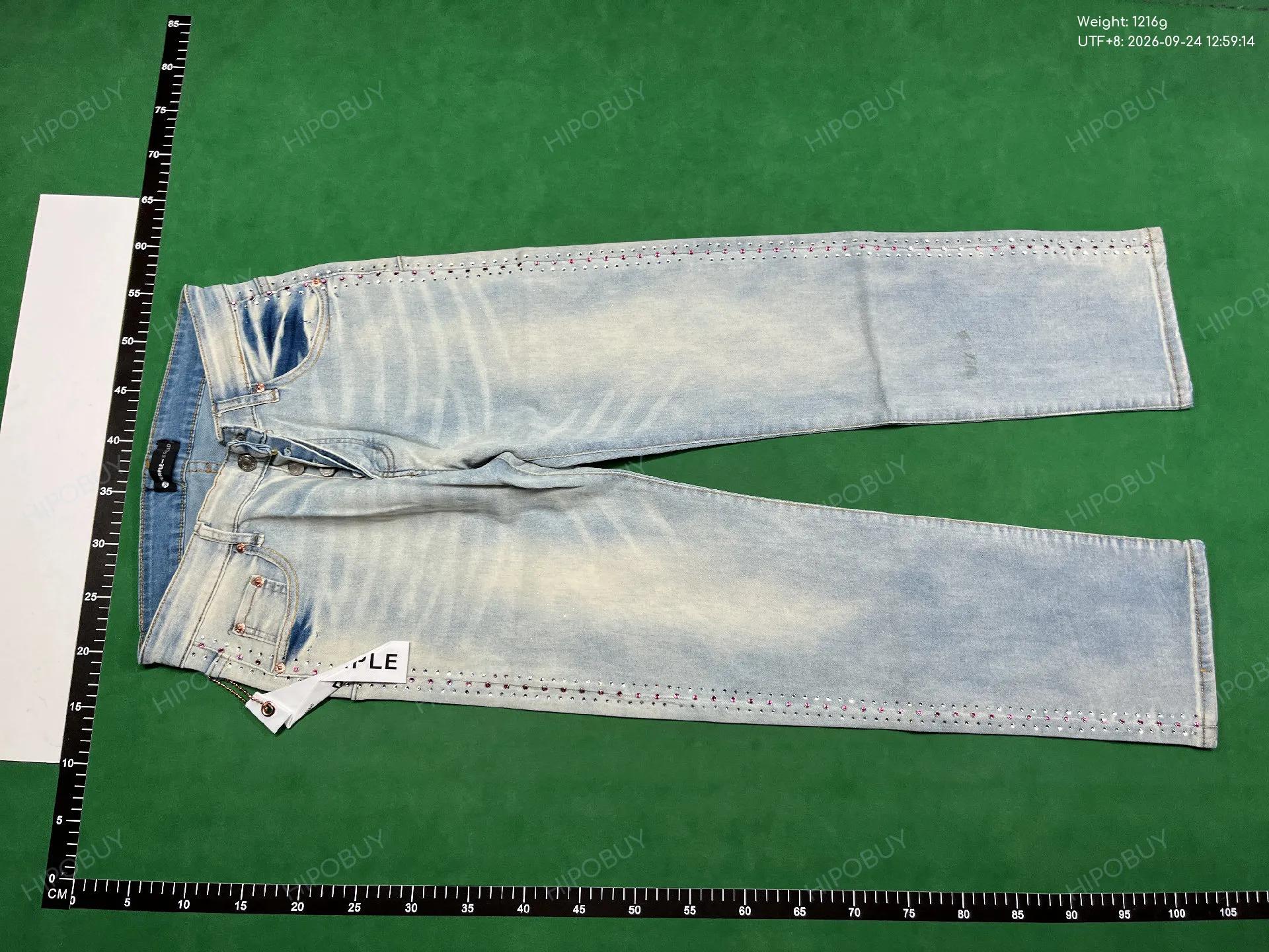 Foto QC 2 de Purple Brand Jeans Bootcut Distressed Vintage Wash