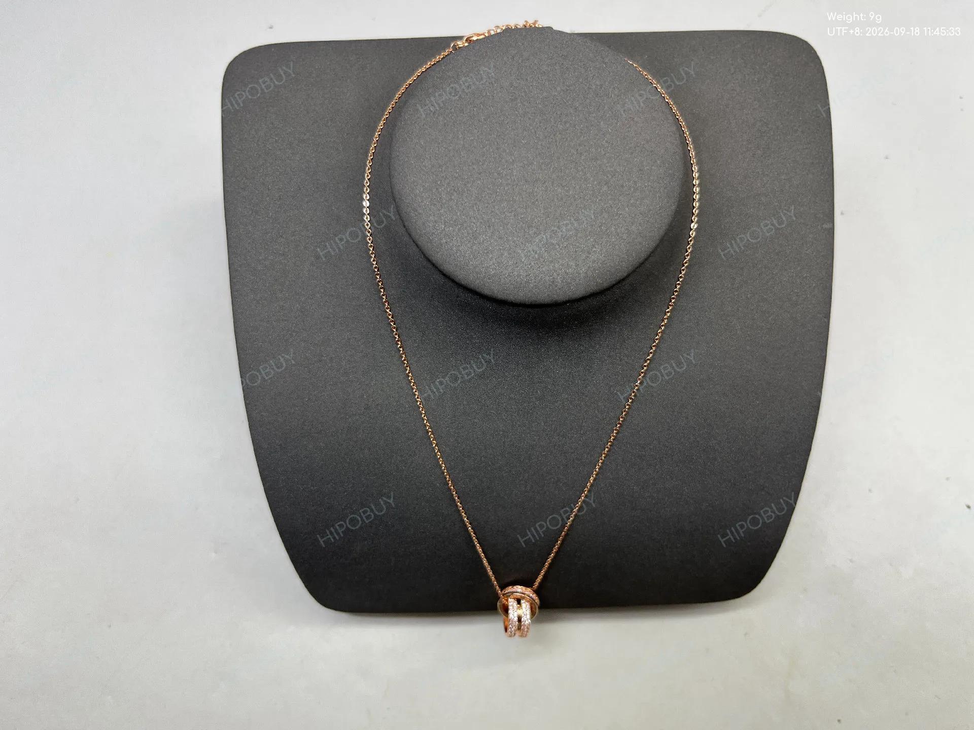 Foto QC 6 de Other Swan Necklace Metal Crystal Black