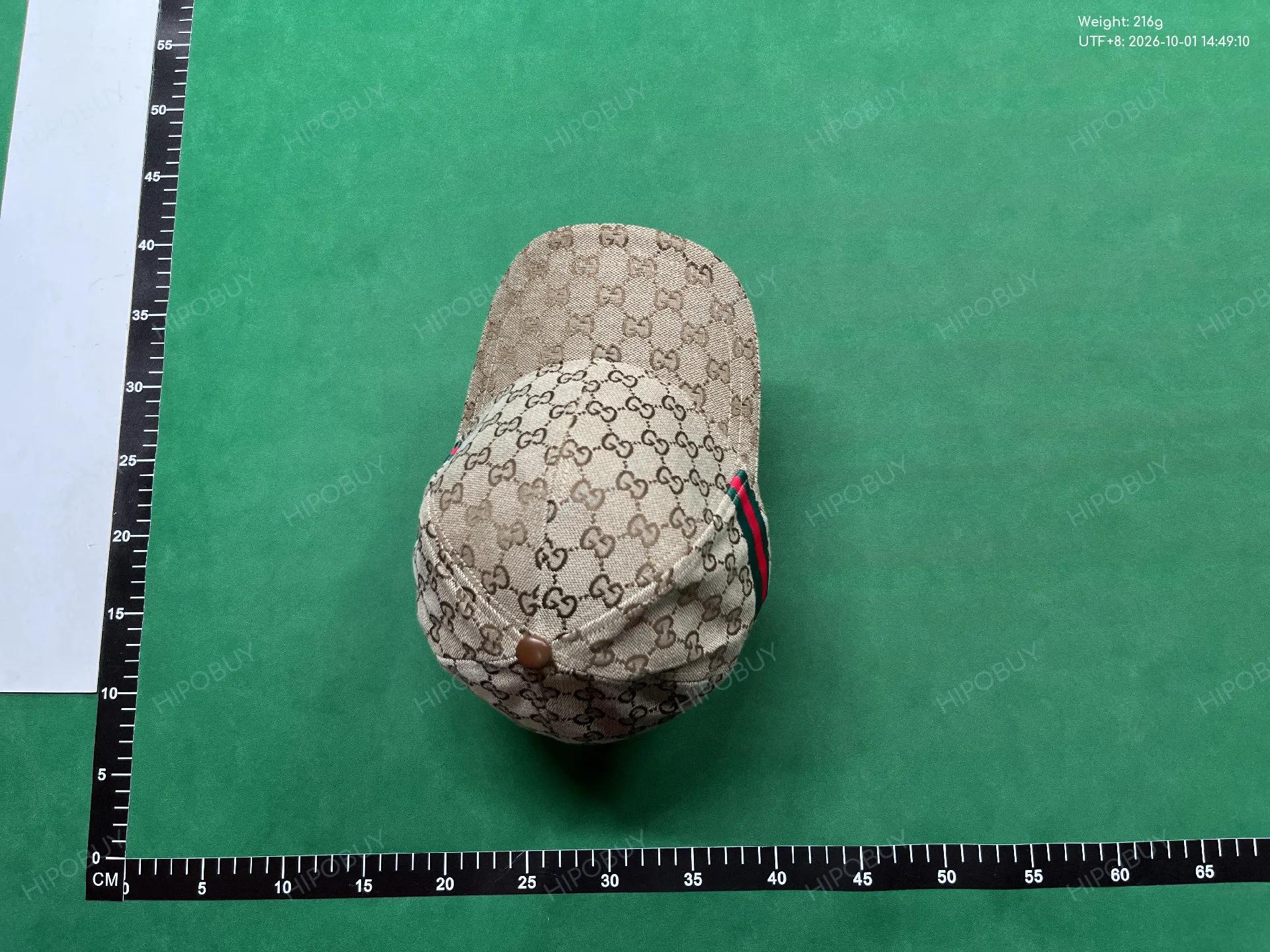 Foto QC 8 de Gucci Original GG Canvas Web Cap Pink