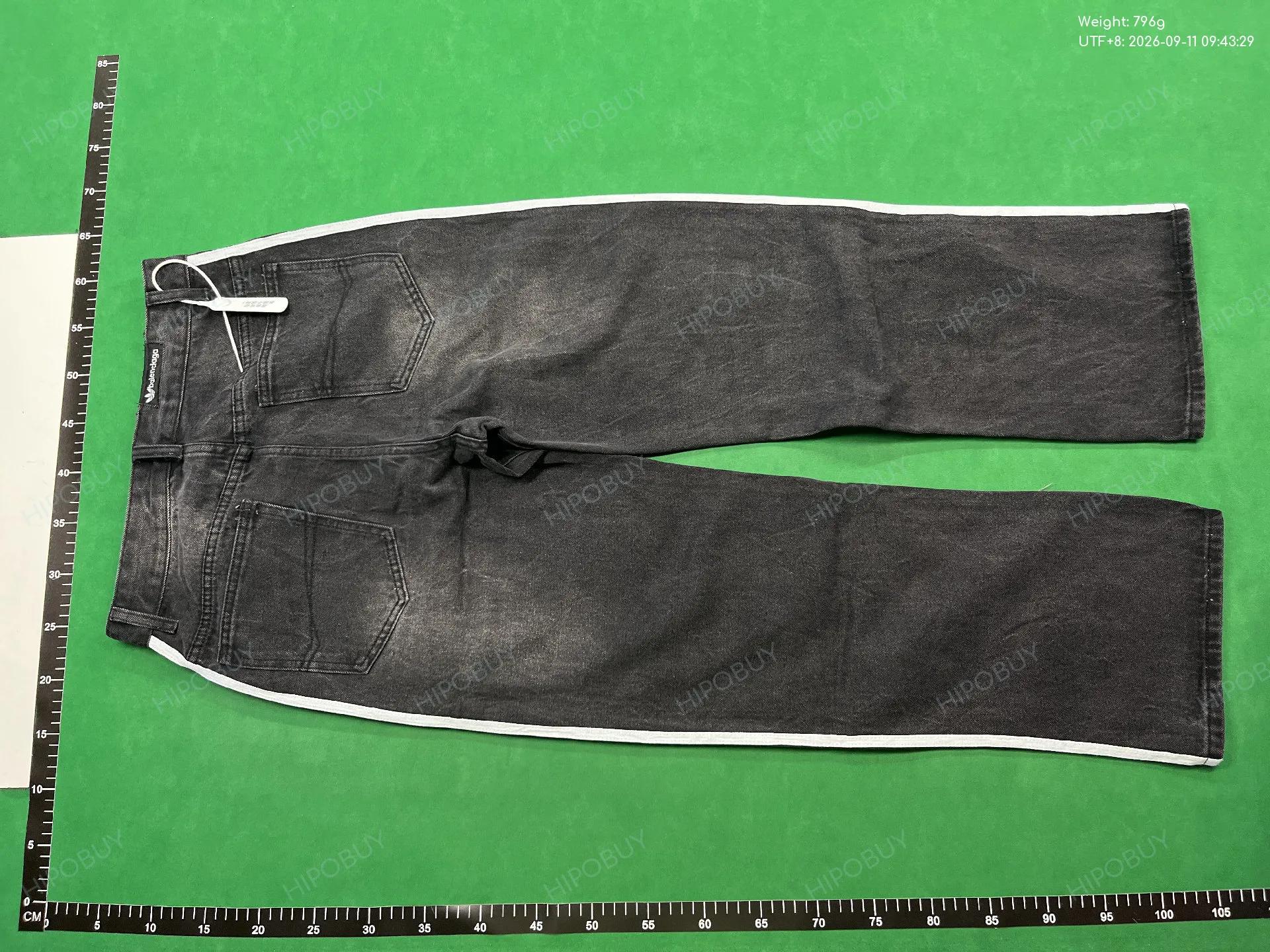 Foto QC 3 de Balenciaga Bootcut Jeans Light Blue