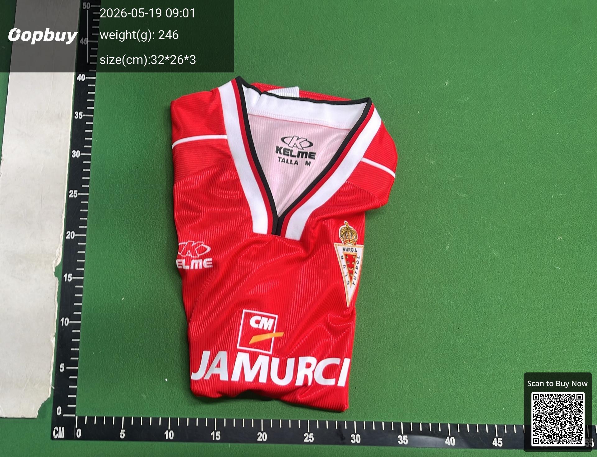 Foto QC 4 de Real Murcia x Joma 2025/26 Home Jersey Red
