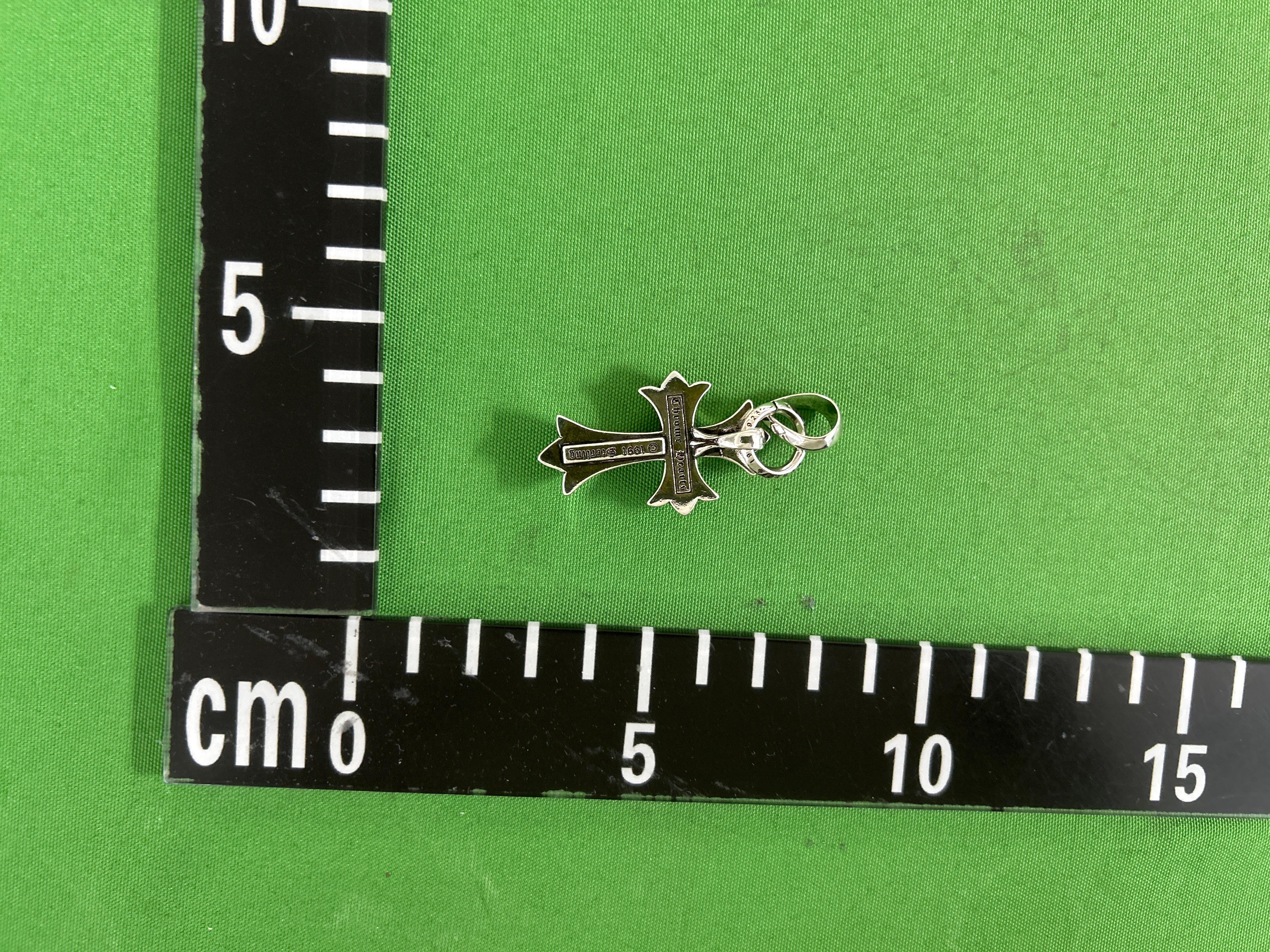 Foto QC 5 de Chrome Hearts Cross Pendant Necklace Metal Silver