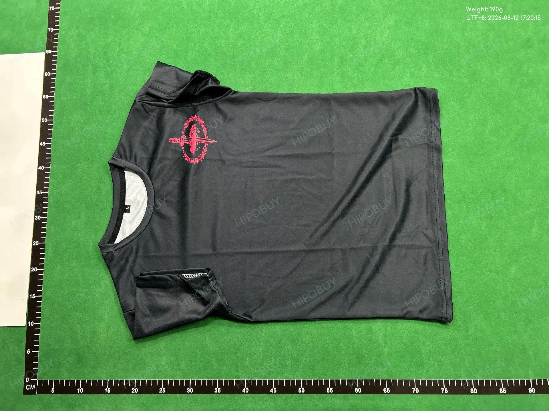 Foto QC 2 de Corteiz x Slaughter Gang T-shirt Black Red