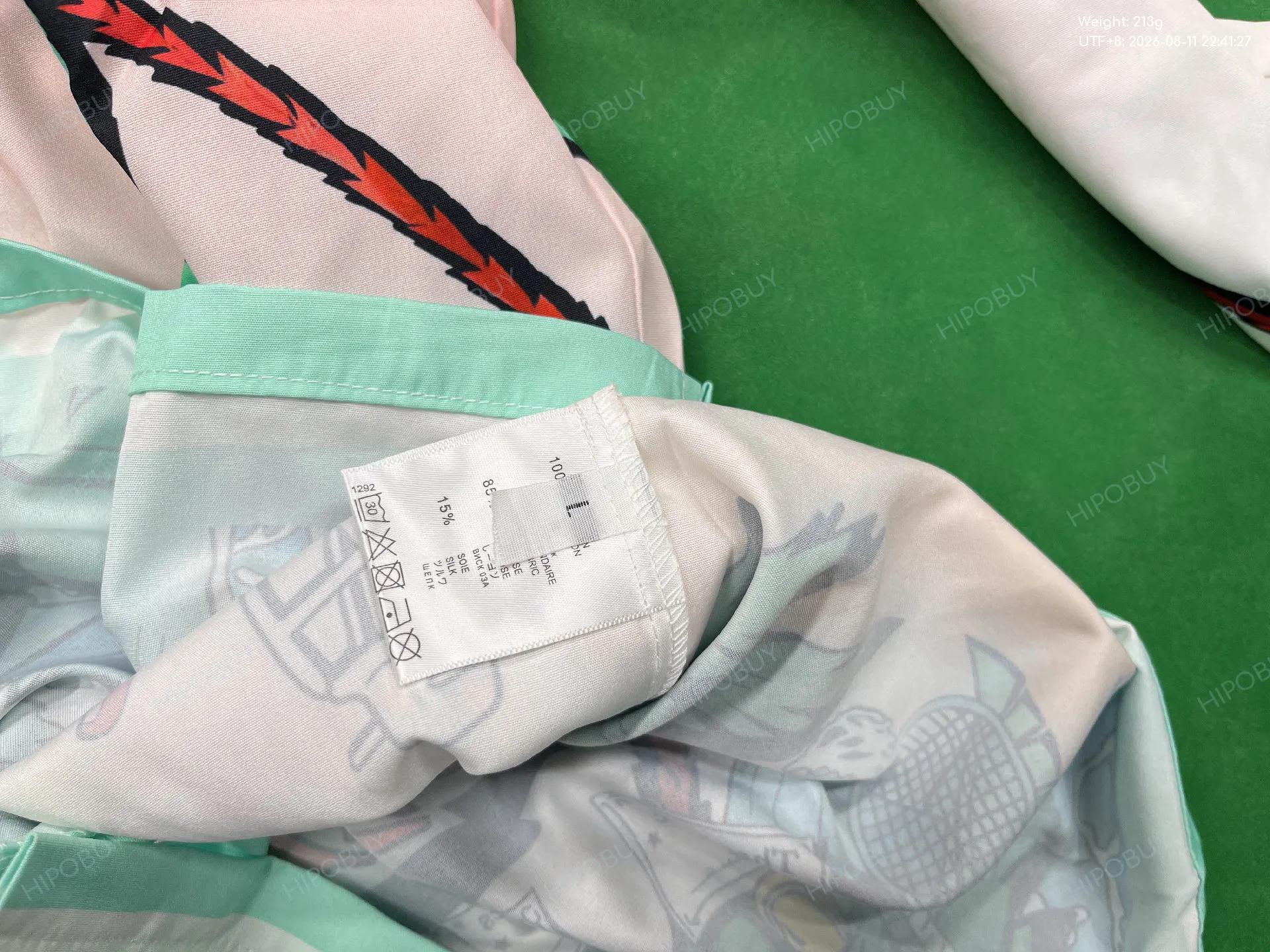 Foto QC 5 de Prada Shirt Triangle Logo White