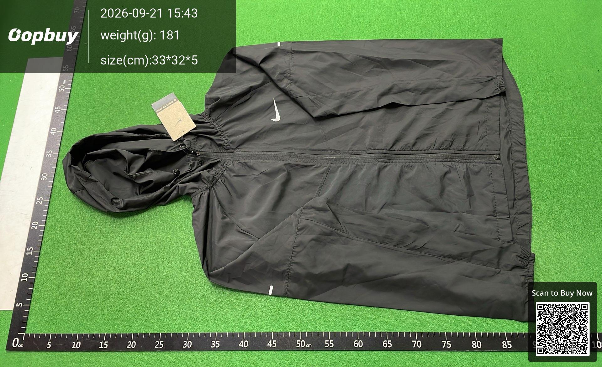 Foto QC 6 de Nike Running Windbreaker Jacket Olive Green