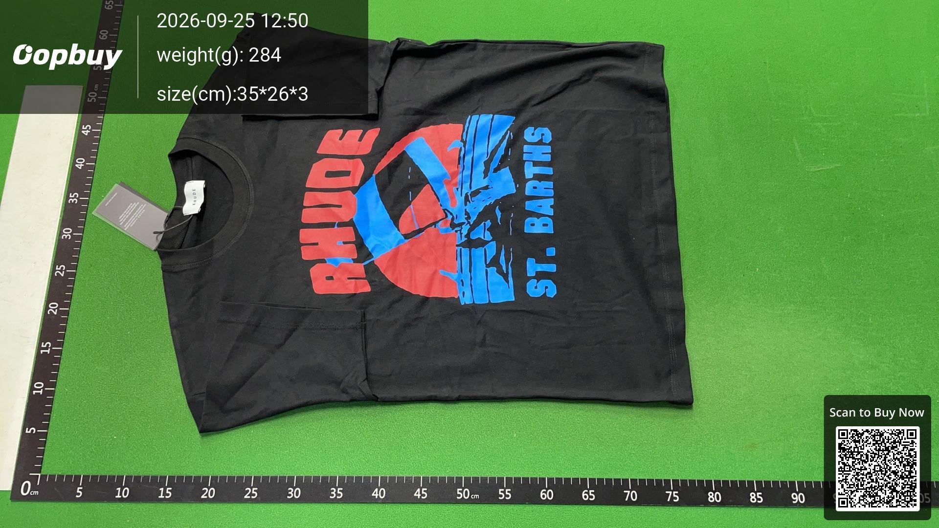 Foto QC 6 de Rhude T-shirt Miami Race Car Print Cream