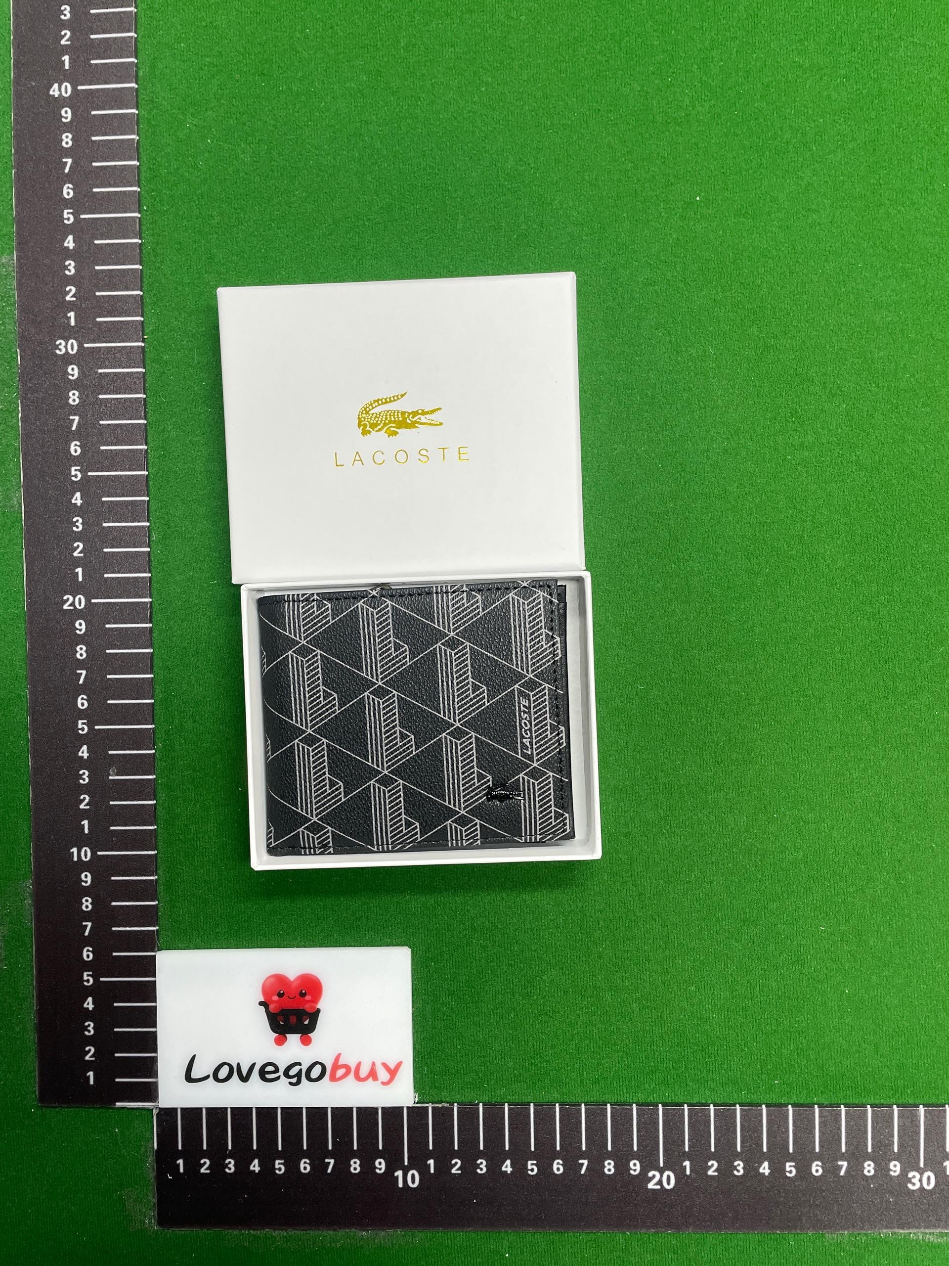Foto QC 4 de Unbranded Geometric Pattern Bifold Wallet Black