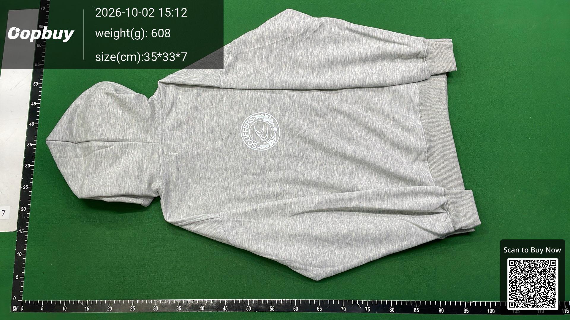 Foto QC 3 de Scuffers Pop Hoodie Light Grey