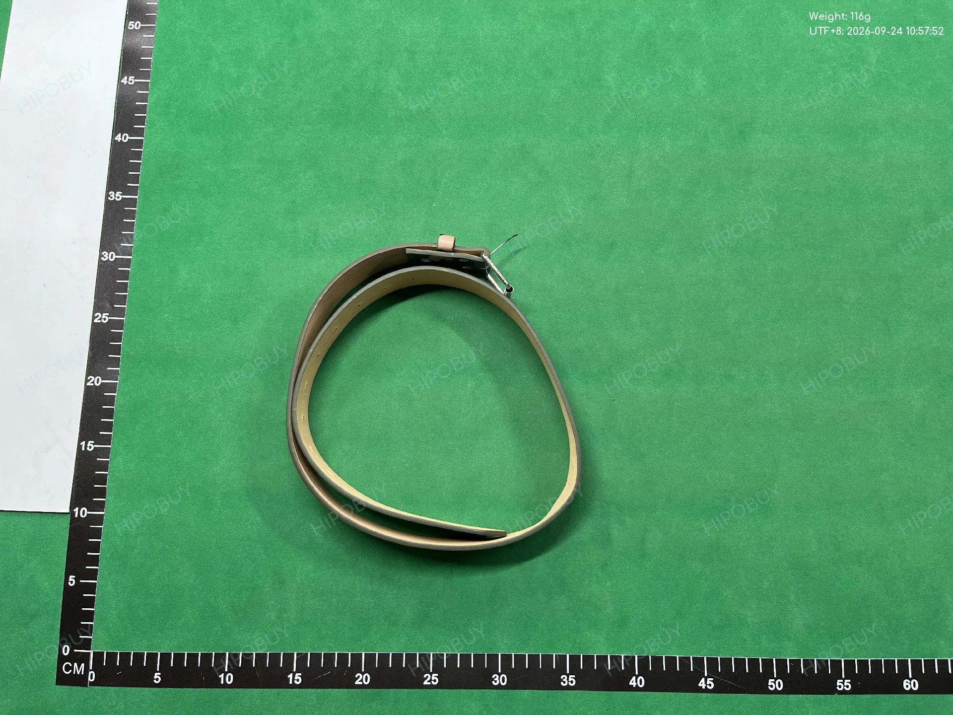 Foto QC 6 de Supreme Repeat Logo Pin Buckle Belt Green