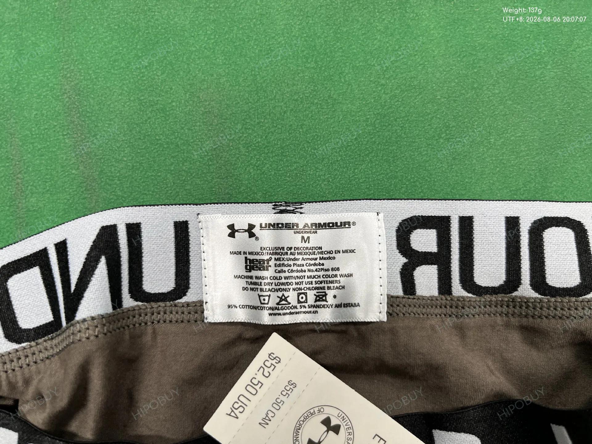 Foto QC 5 de Under Armour Underwear Boxer Briefs Grey