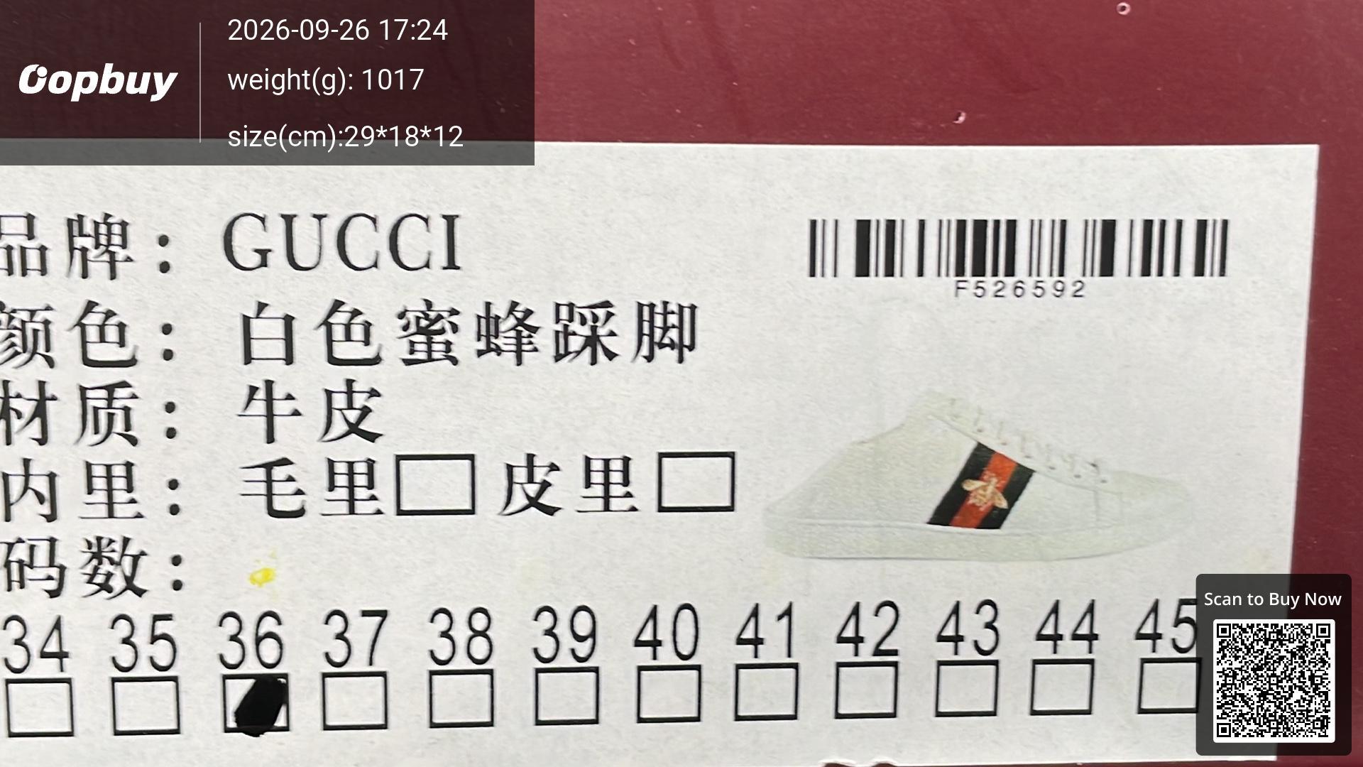 Foto QC 2 de Gucci Ace Leather Sneakers Blue and Red Web White