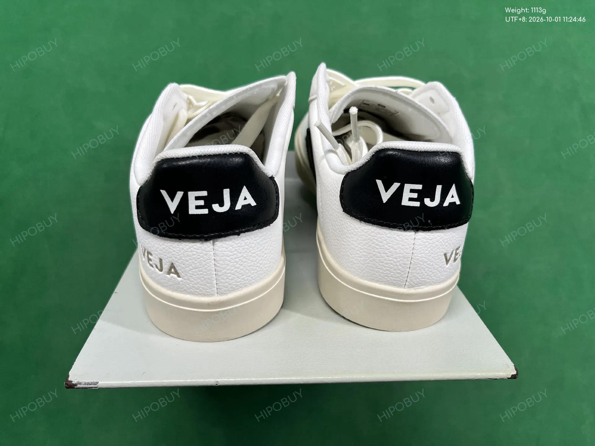 Foto QC 3 de Veja Campo Low ChromeFree Extra White Natural Suede CP052429