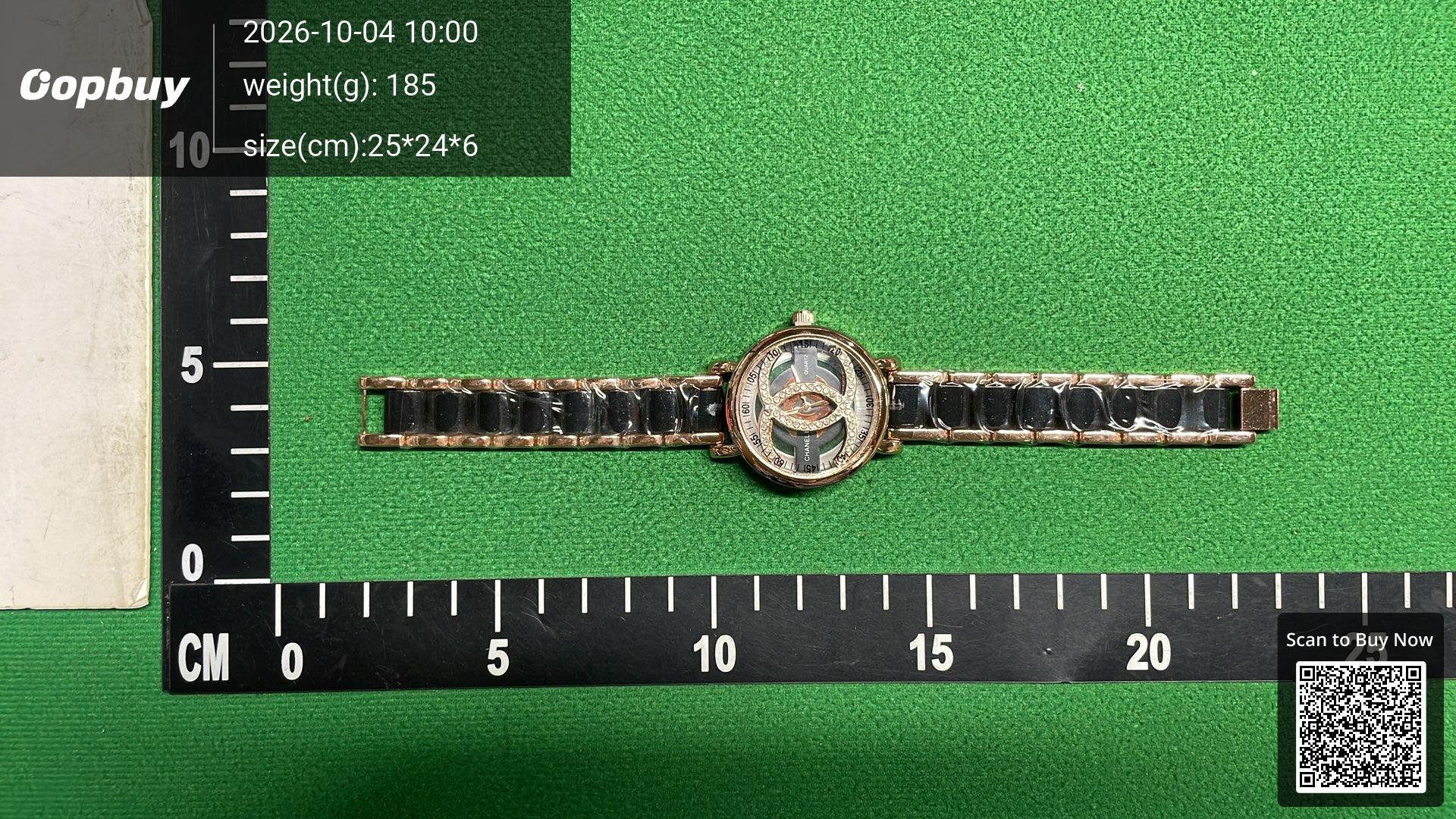 Foto QC 7 de Chanel Hollow Diamond Quartz Watch