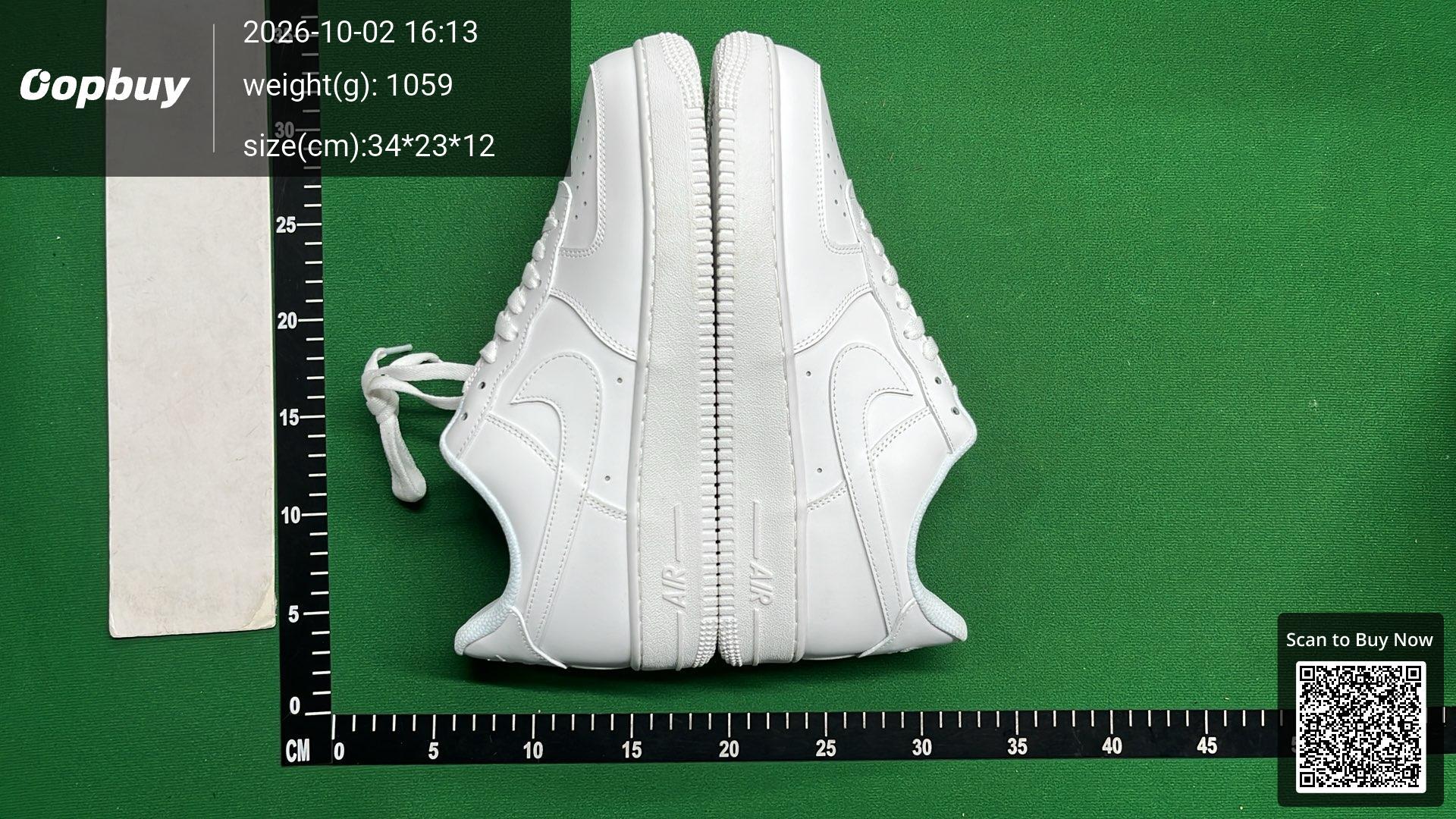 Foto QC 5 de Nike Air Force 1 Mid '07 Triple White CW2289-111