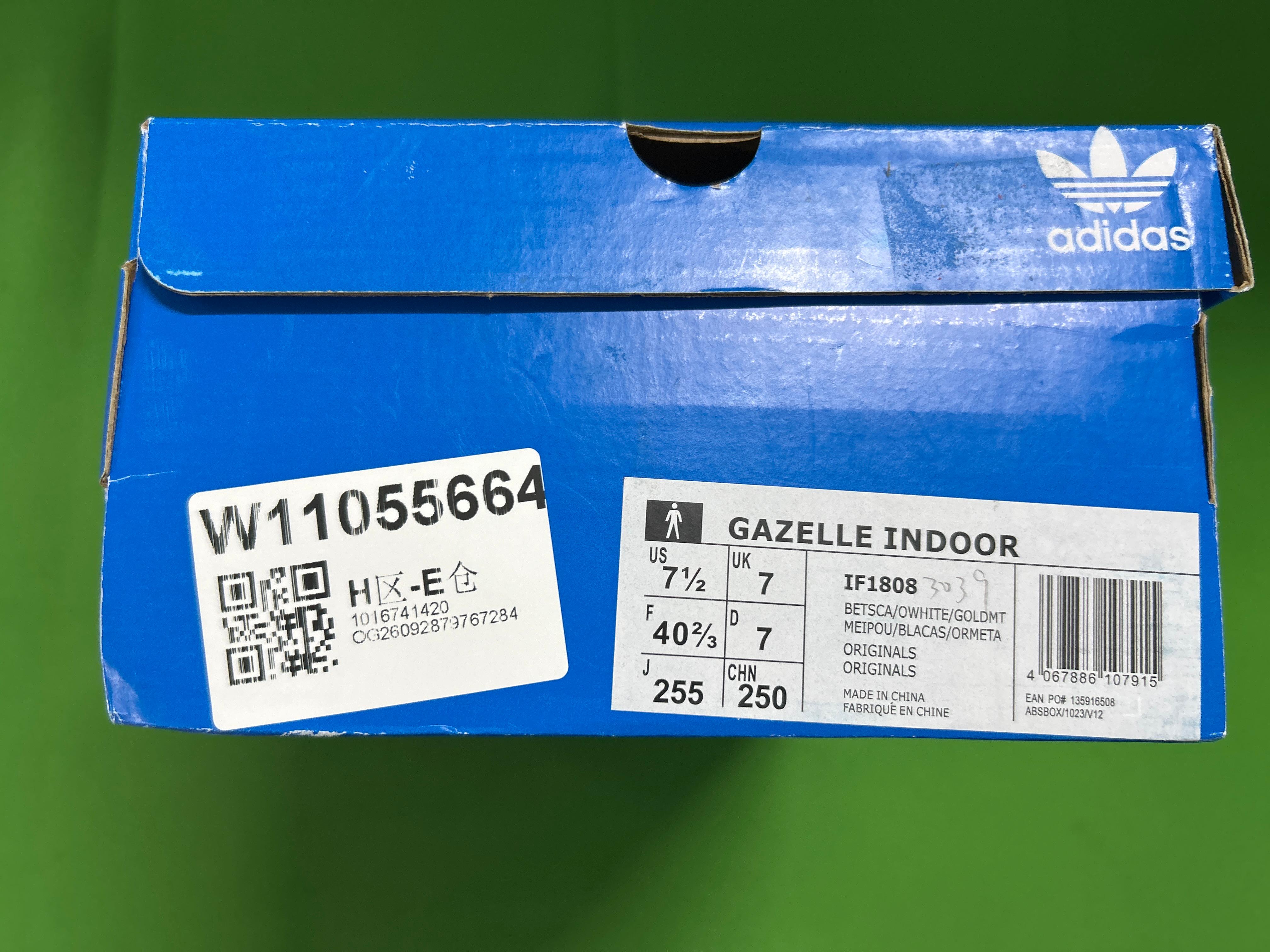 Foto QC 1 de adidas Gazelle Indoor Yellow White Gum H06260
