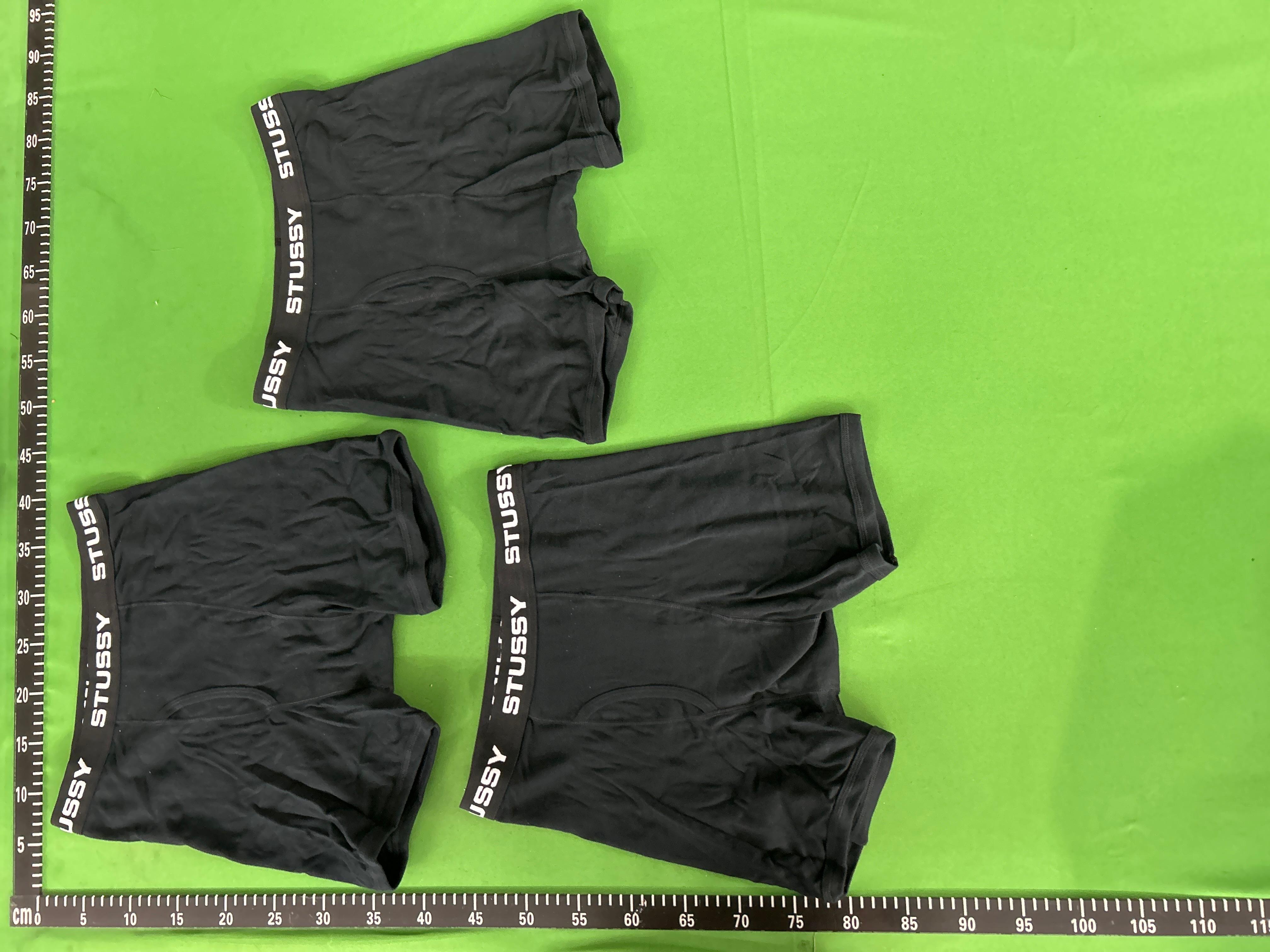 Foto QC 6 de Stussy Underwear Boxer Briefs 3-Pack Black