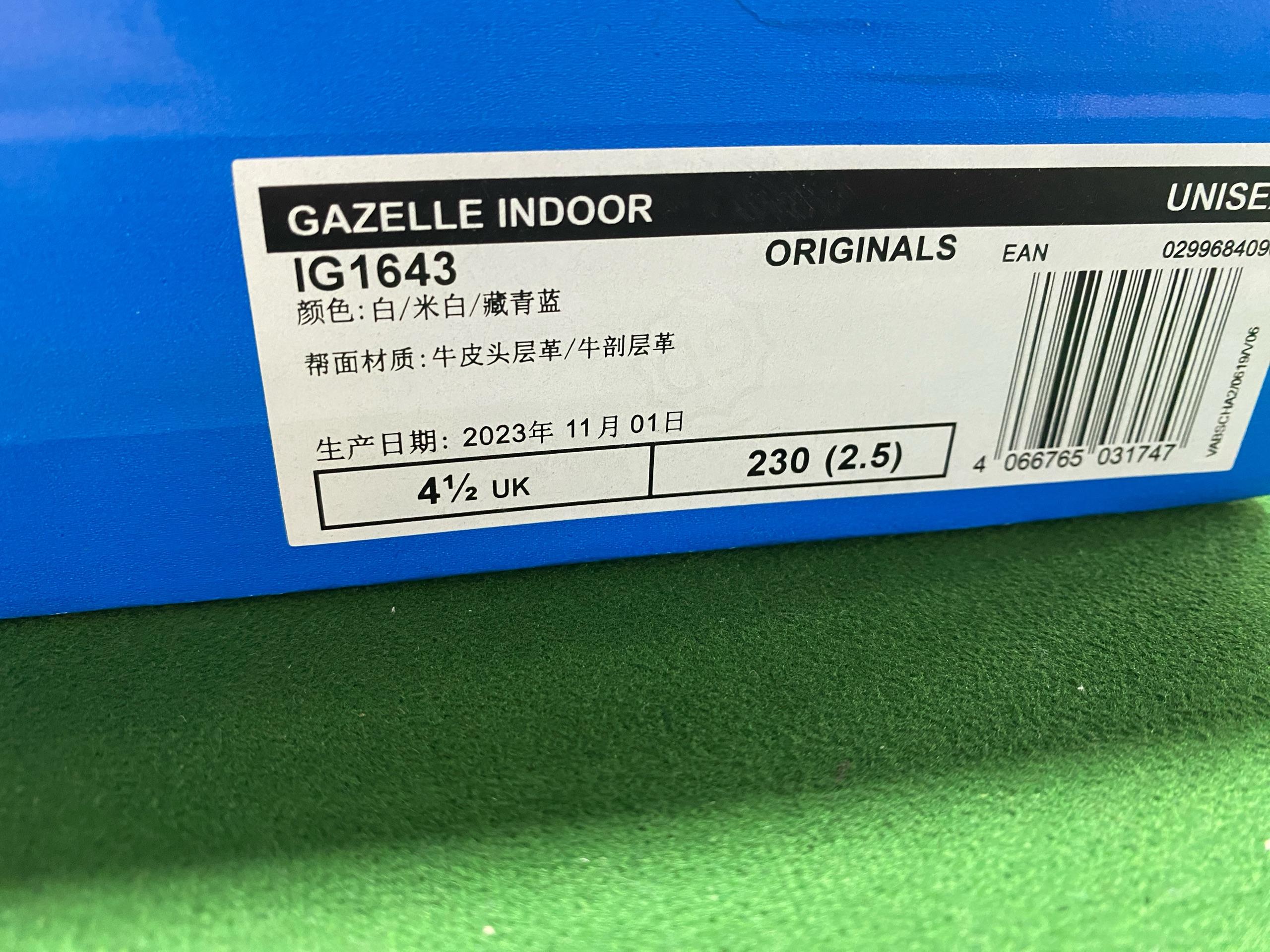 Foto QC 8 de adidas Gazelle Indoor Low Blue Fusion Gum